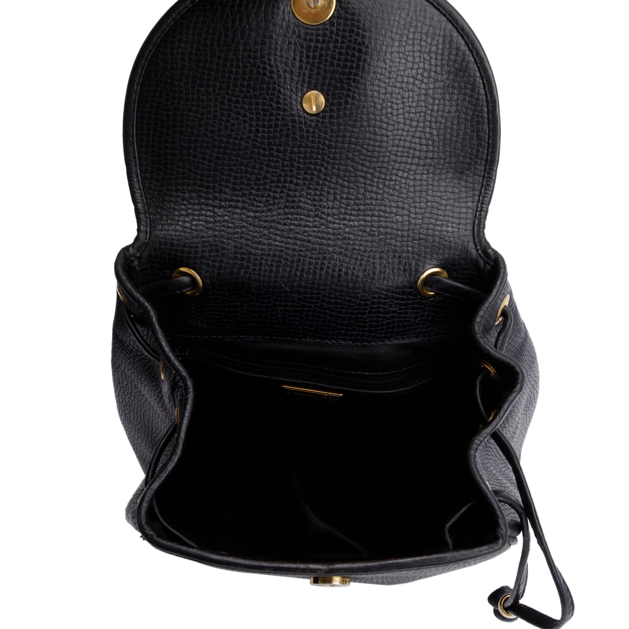 Christian Dior Vintage Leather Backpack