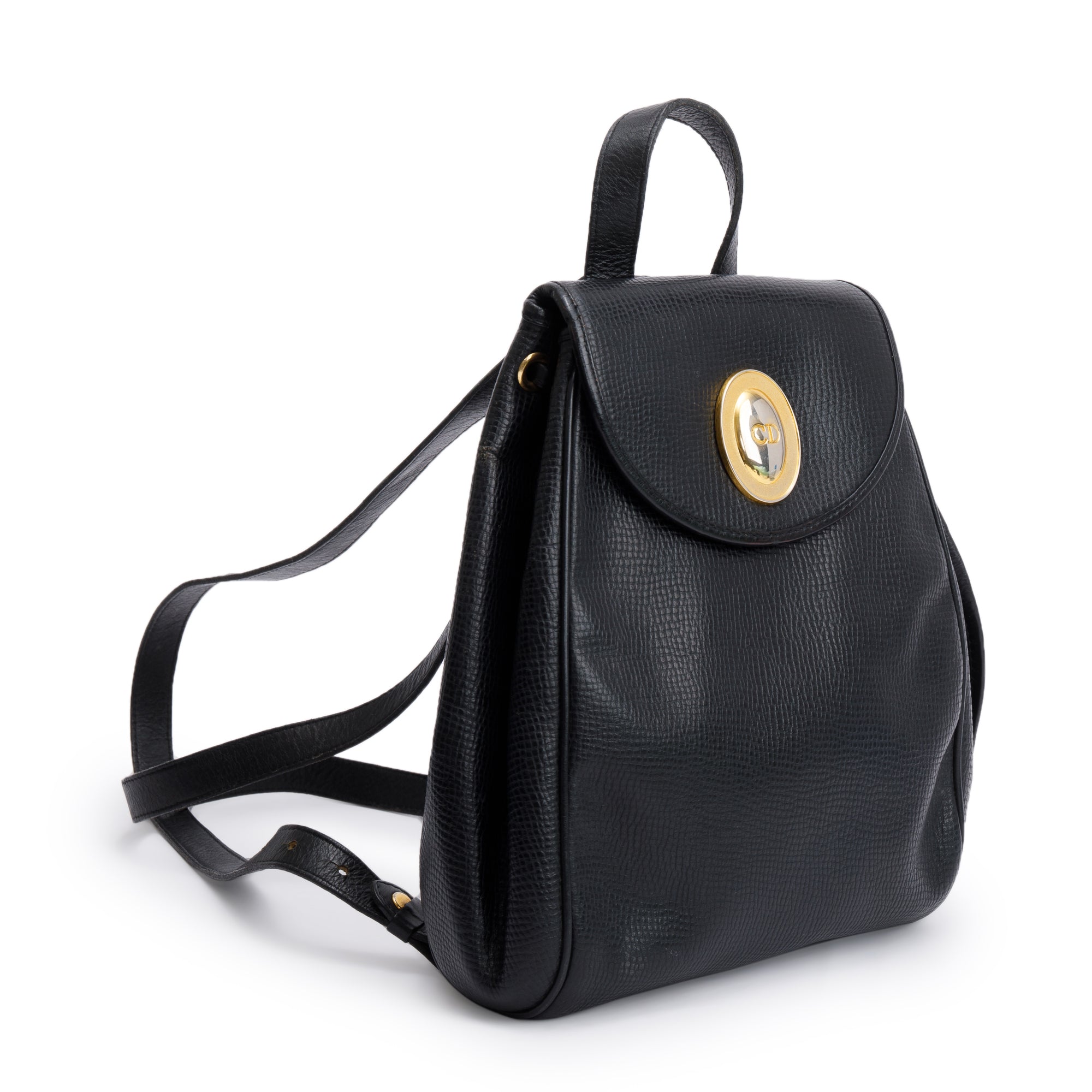 Christian Dior Vintage Leather Backpack