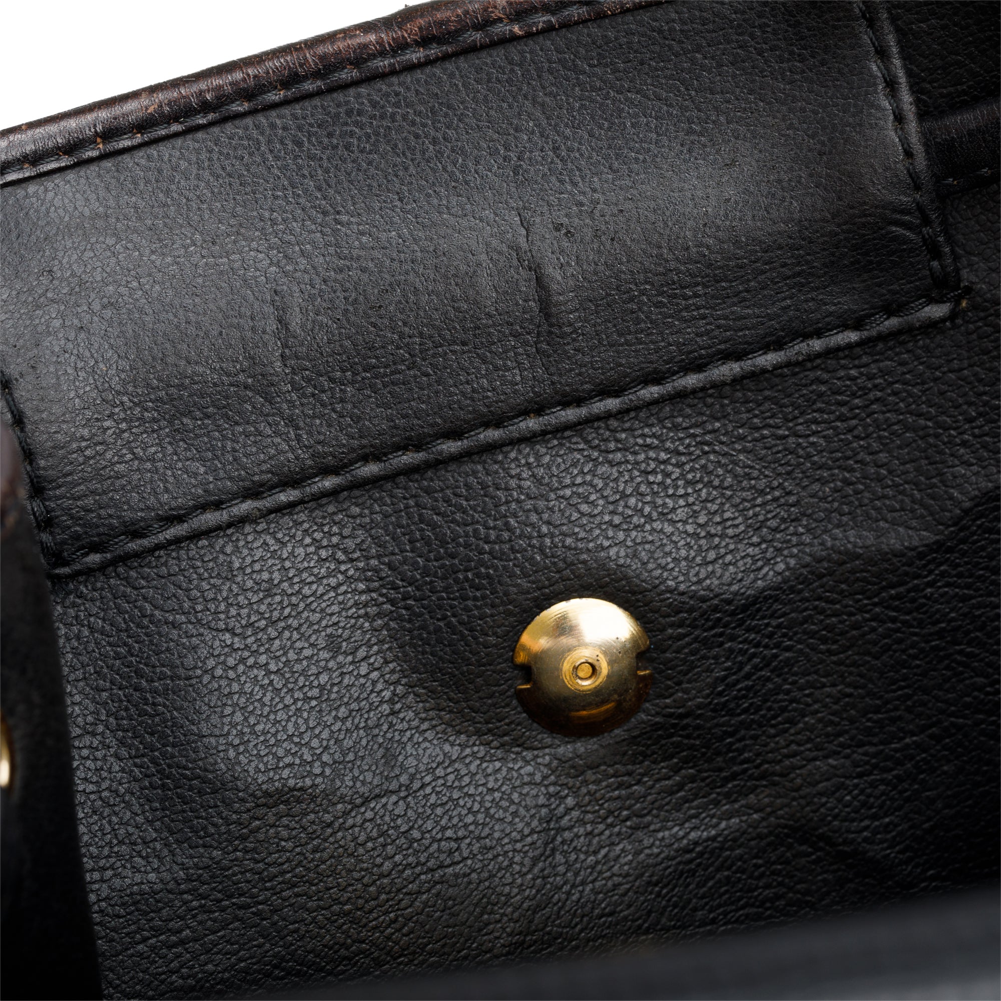 Christian Dior Vintage Leather Backpack