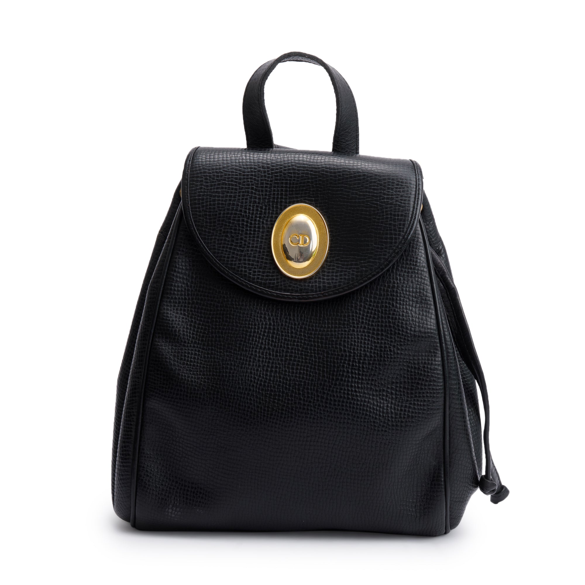 Christian Dior Vintage Leather Backpack