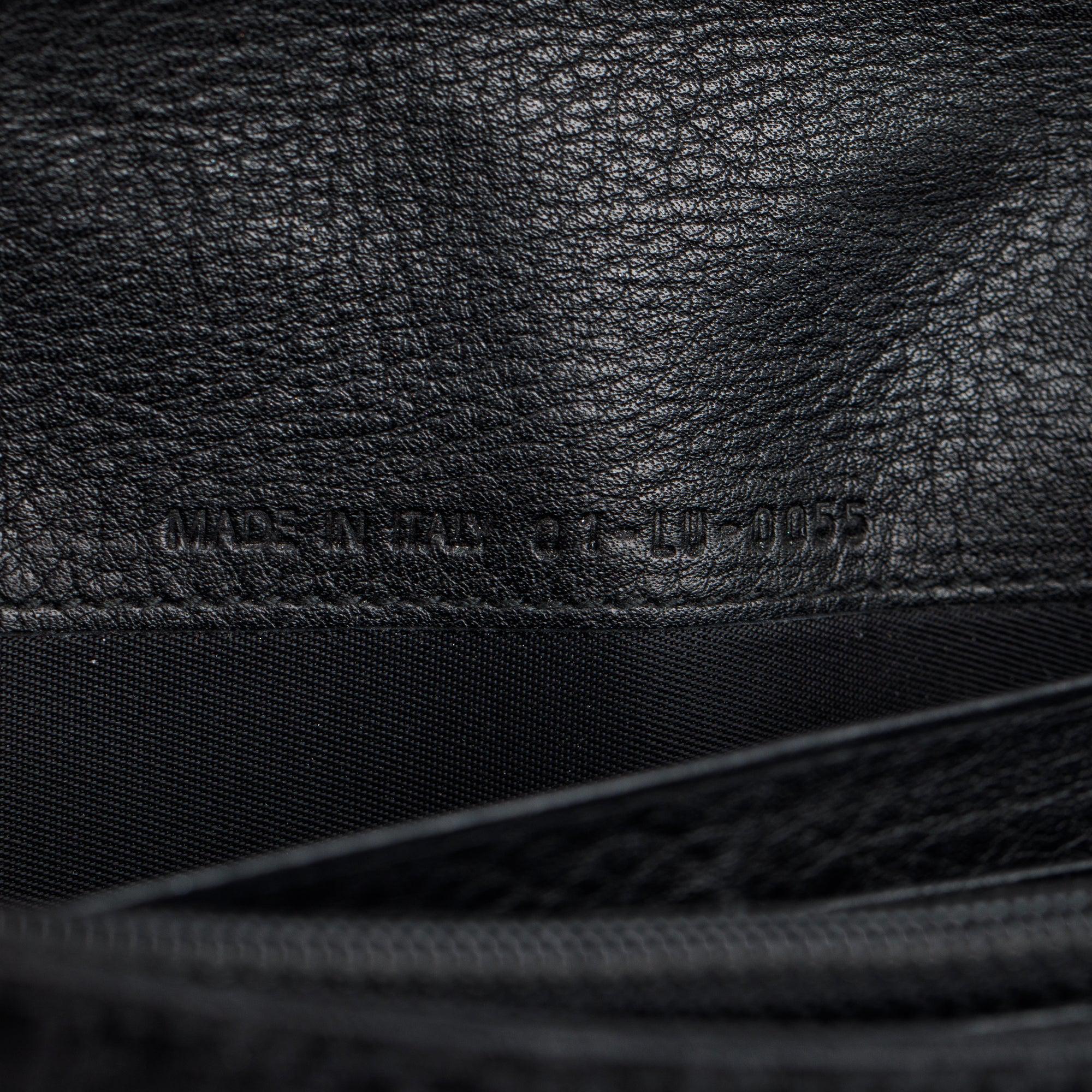 Christian Dior Vintage Monogram Canvas Continental Flap Wallet