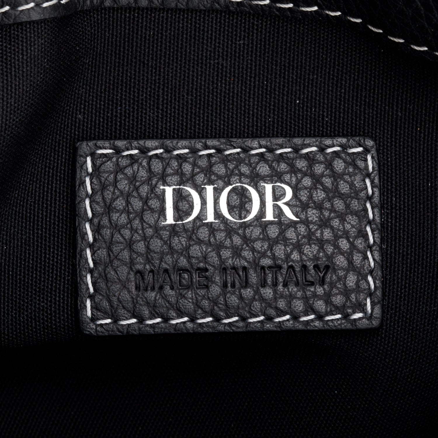 Christian Dior X Kaws Calfskin Leather Double Saddle Bag