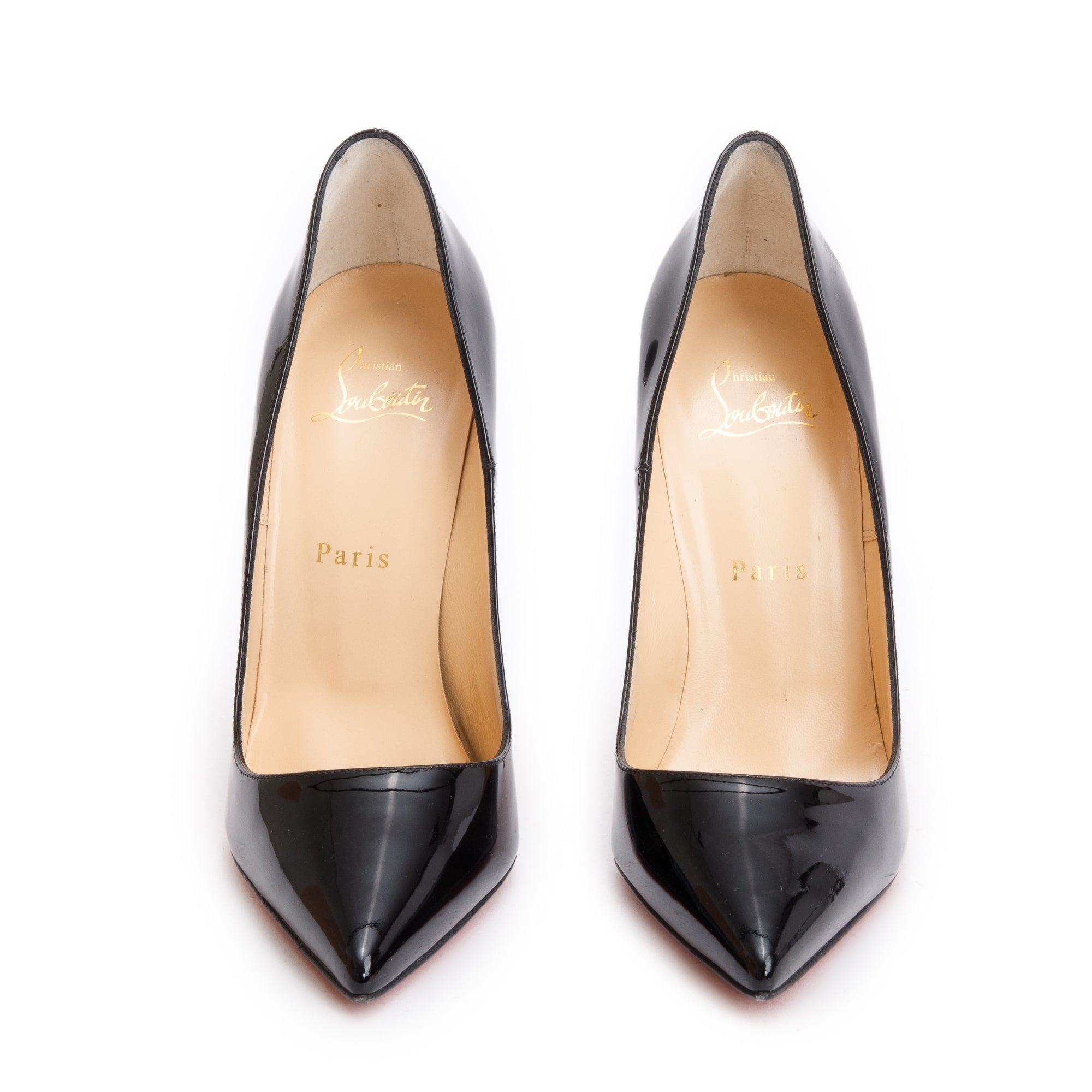 Christian Louboutin 2024 Black Patent Leather So Kate 120 Pumps, Size 38 w/ Box & Receipt