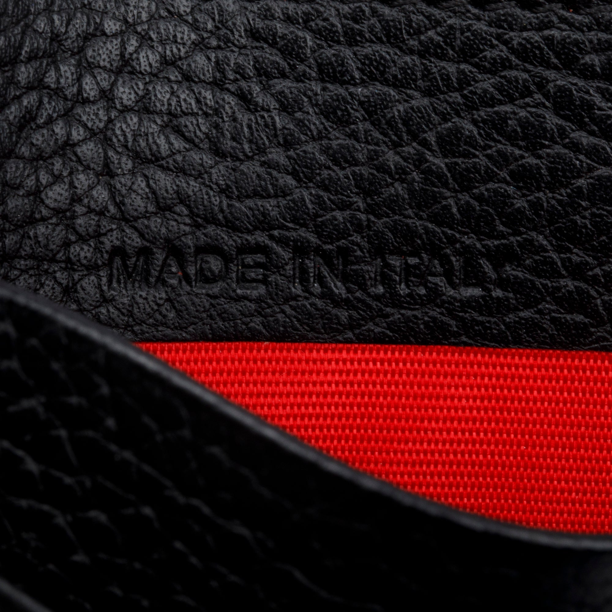 Christian Louboutin Black Calfskin Leather Kios Spiked Card Holder
