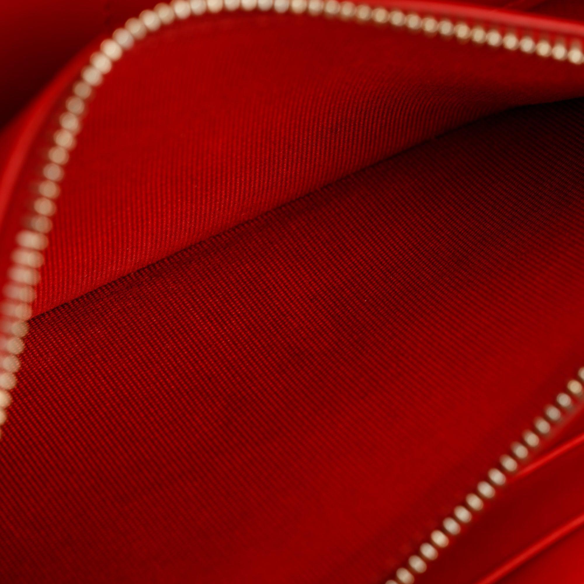 Christian Louboutin Black Leather Multicolor Spike Panettone Wallet