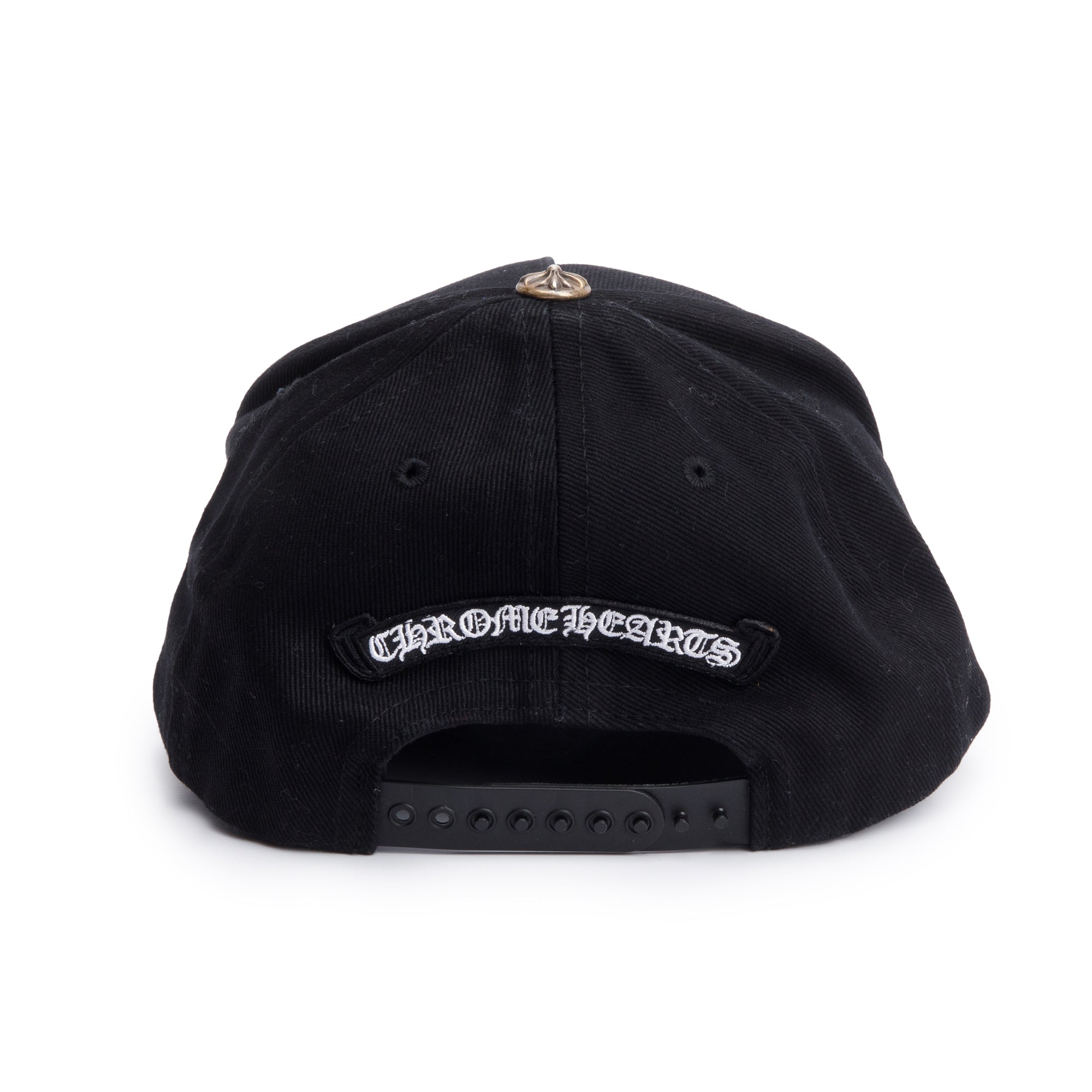 Chrome Hearts Black Canvas 'RS3' Baseball Hat