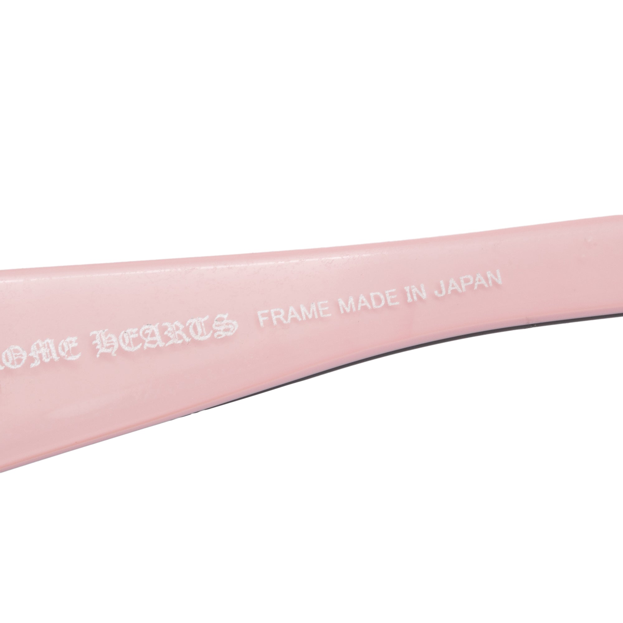 Chrome Hearts Black/Pink Acetate MAX Shield Sunglasses w/ Case