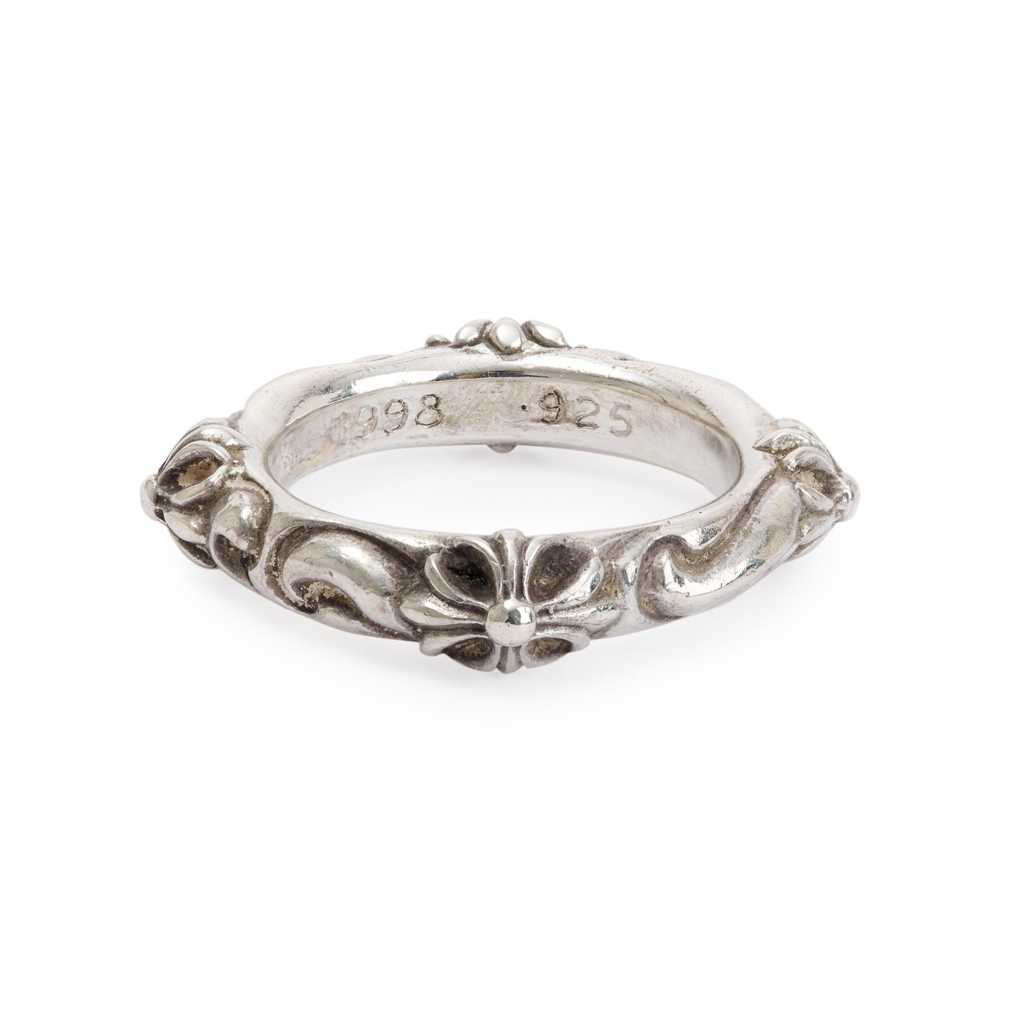 5*4様 Chrome Hearts　SV925　16号　CROSS BAND 5*4様 Chrome Hearts SV925 16号 CROSS BAND 5*4様 Chrome