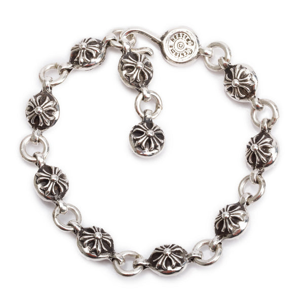 silver925 crossball bracelet クロム nuance Chrome Hearts Sterling Silver Multi Emblem Ball Bracelet – OLIVER'S
