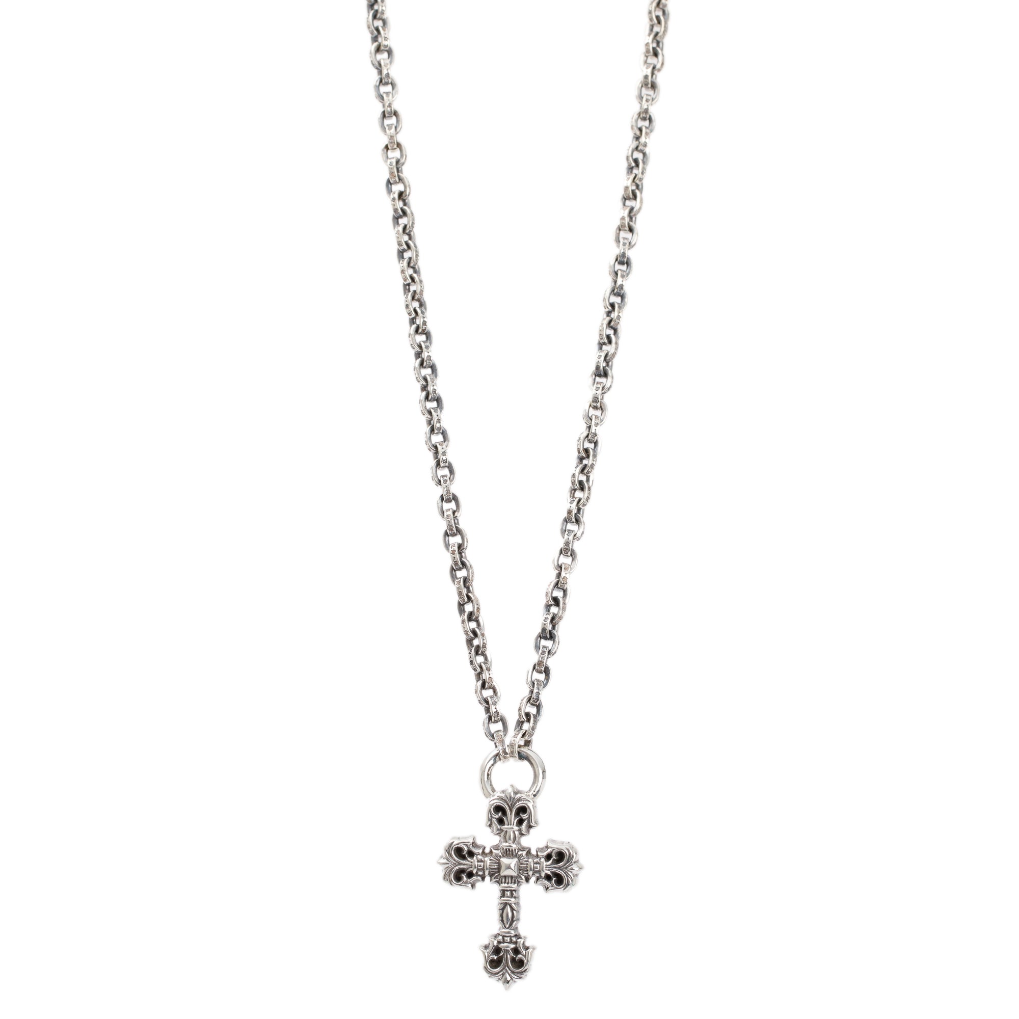 Chrome Hearts Vintage Cross Pendant Necklace