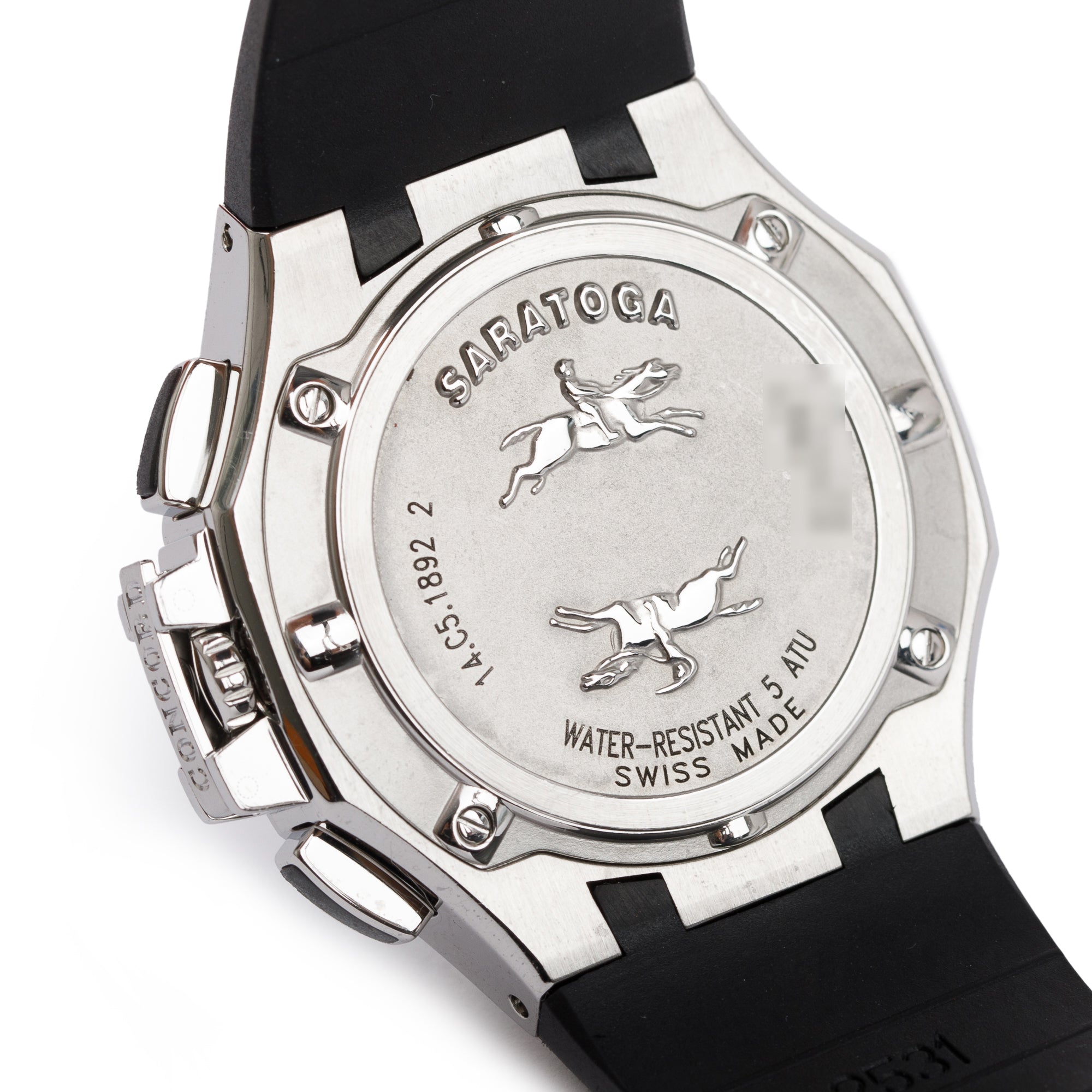 Concord Stainless Steel Saratoga 40 MM Chronograph Watch