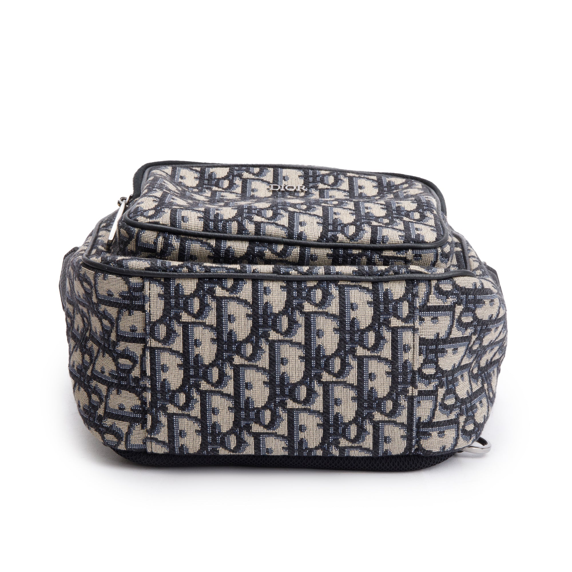 Cristian Dior Oblique Jacquard Mini Rider Sling Bag
