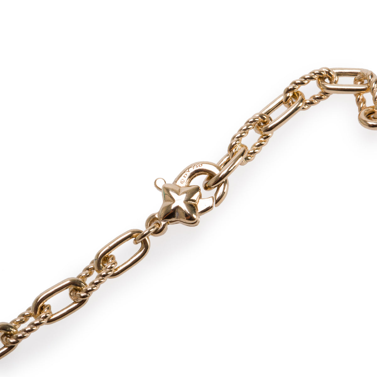 David Yurman 18k Yellow Gold 3 MM Madison Chain Necklace, 18" w/ Box