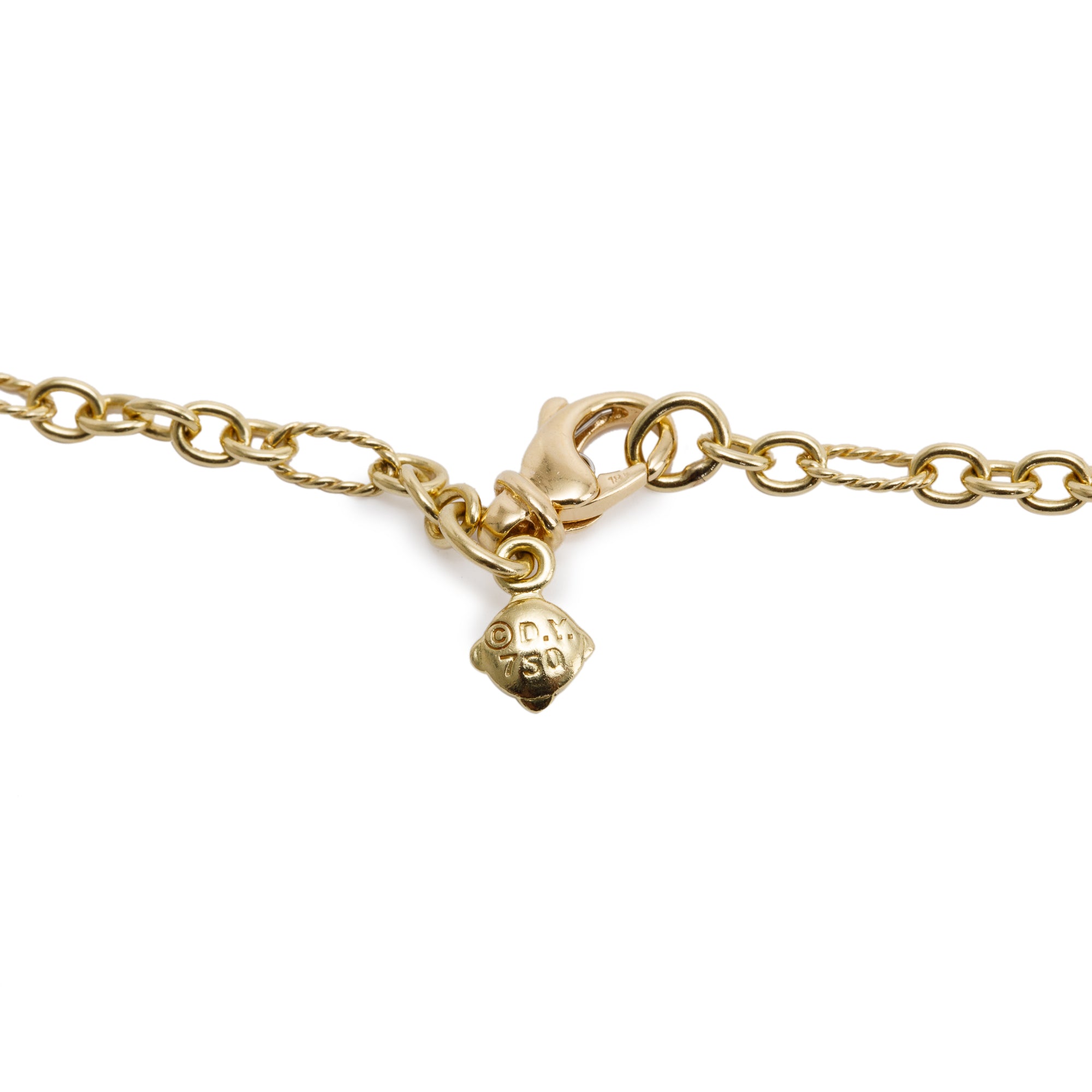 David Yurman 18k Yellow Gold Madison Chain Necklace