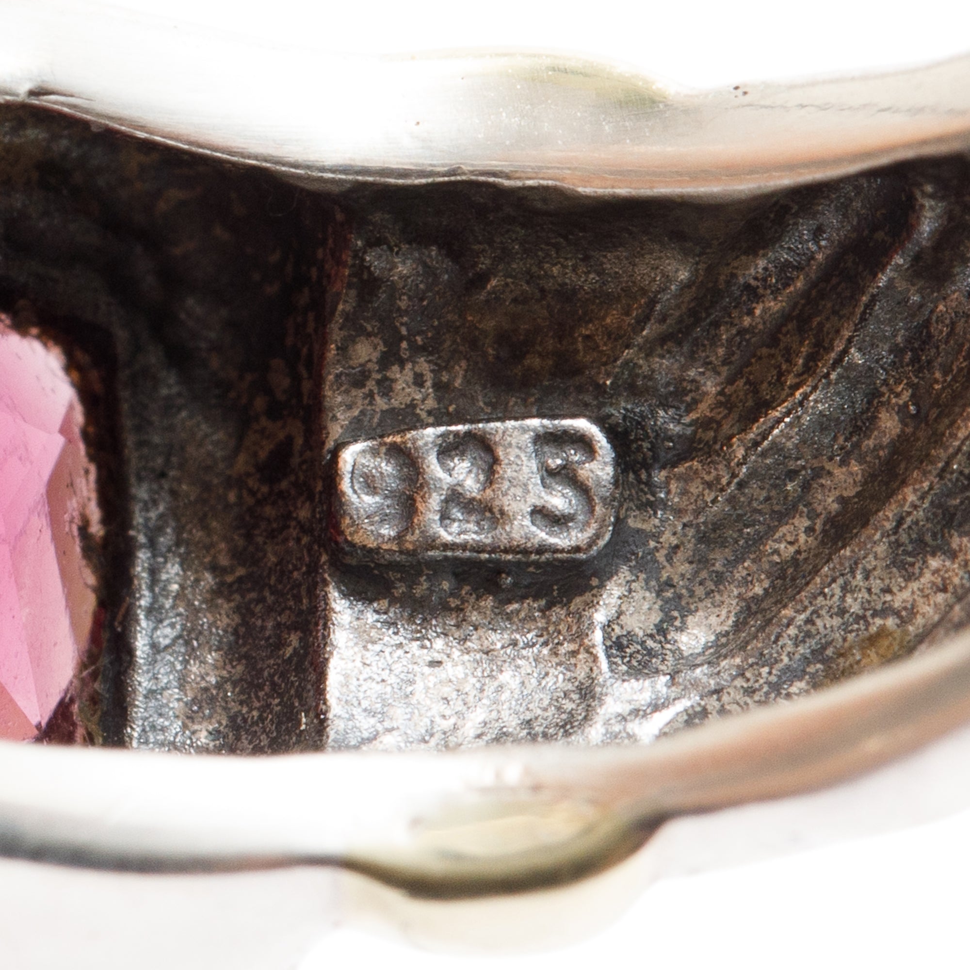 David Yurman Sterling Silver & 14k Yellow Gold Rhodolite Noblesse Cocktail Ring