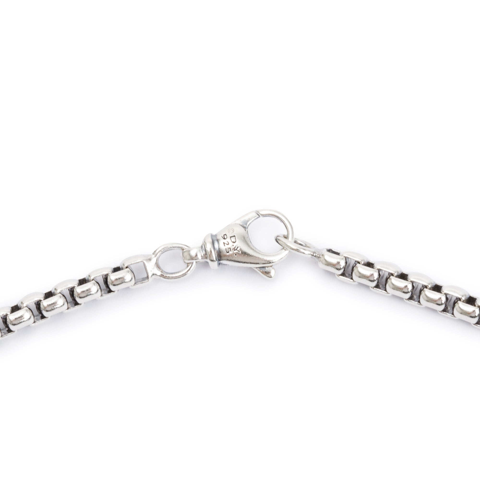 David Yurman Sterling Silver & 18k Yellow Gold Waves Dagger Amulet Necklace