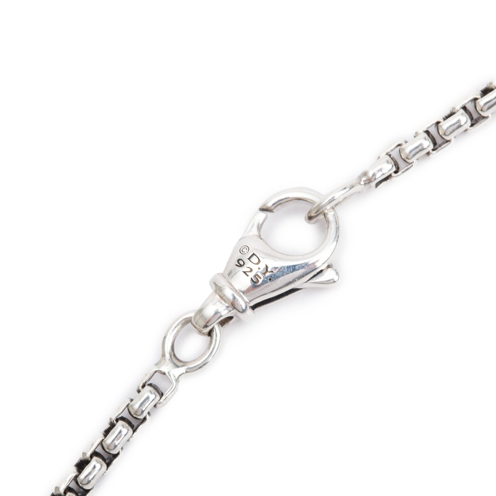David Yurman Sterling Silver 2.7 MM Box Chain Necklace, 24"