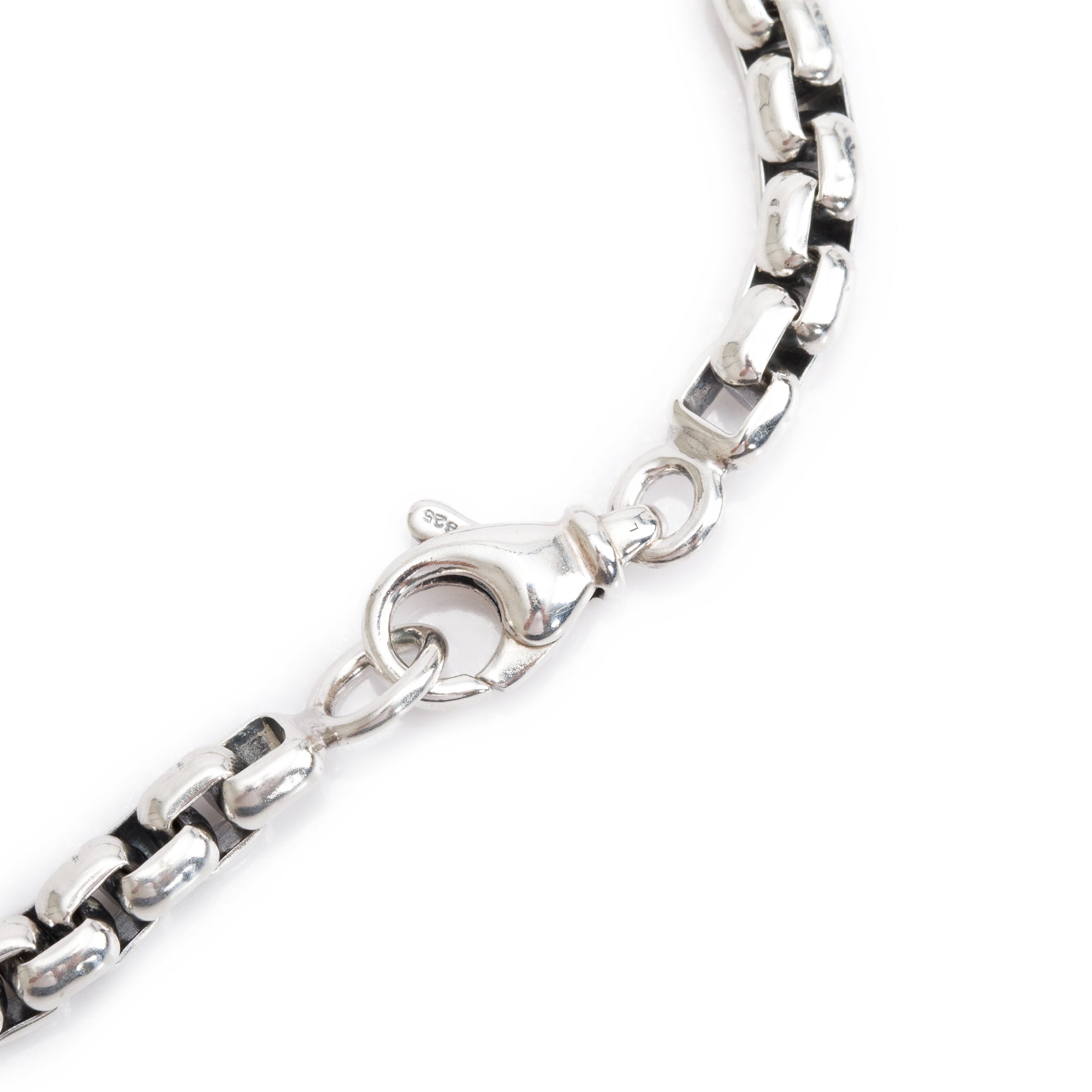 David Yurman Sterling Silver 4.8 MM Box Chain Necklace, 24"