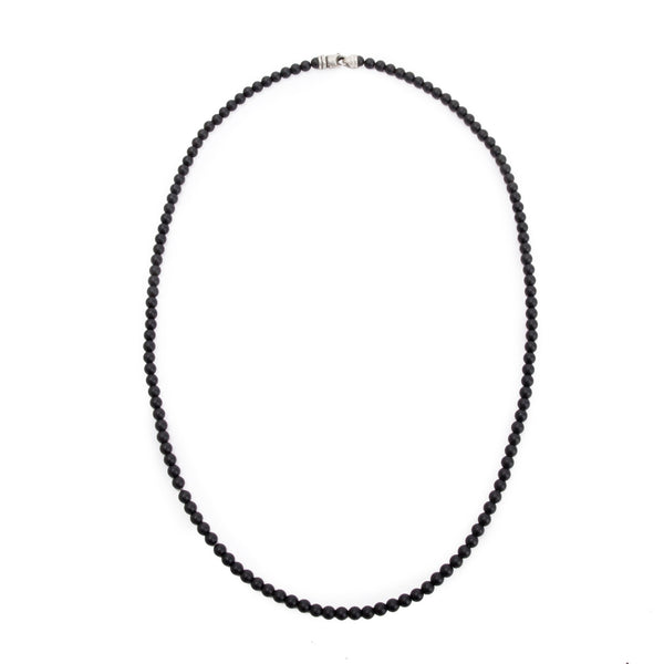David Yurman Sterling Silver MM Black Onyx Spiritual Bead