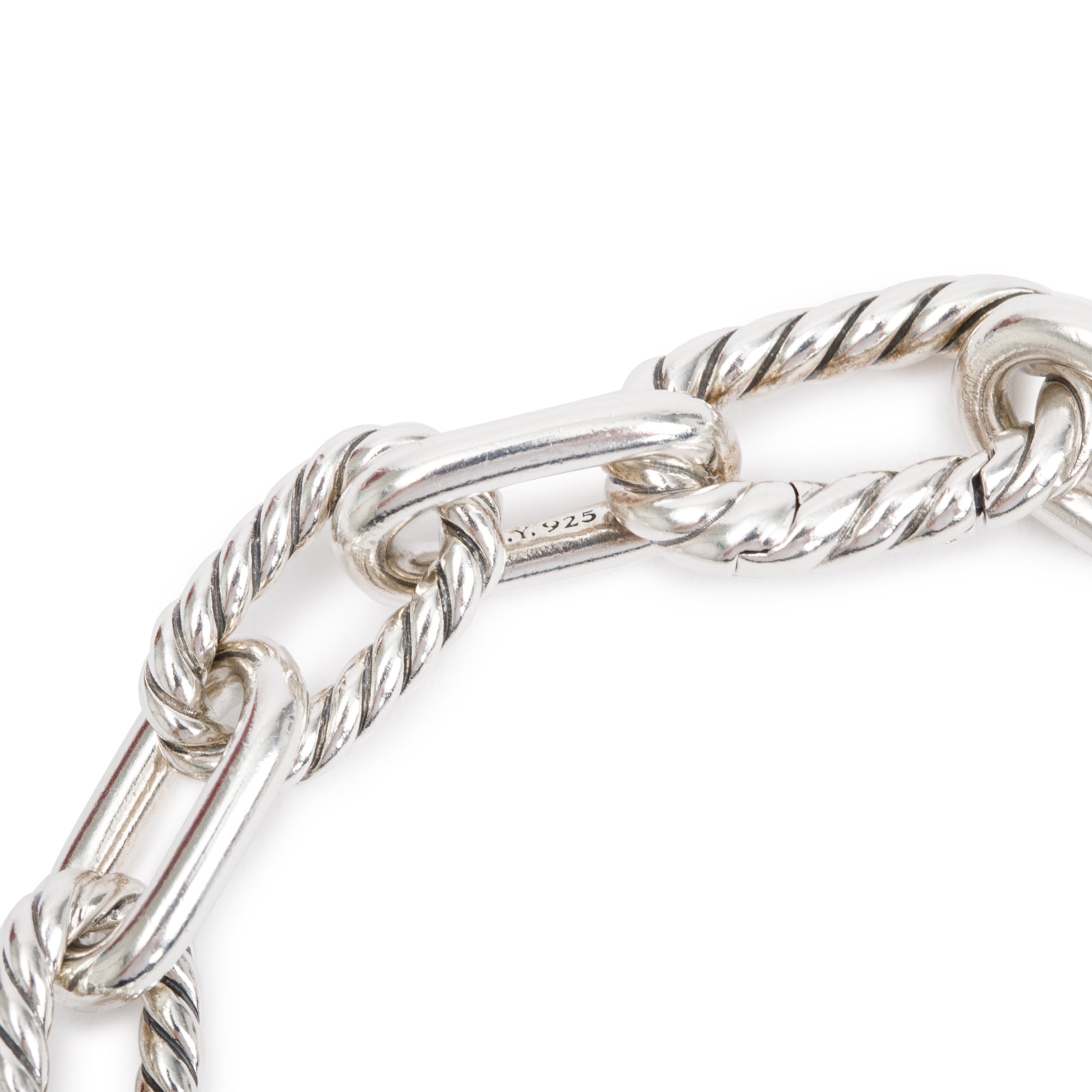David Yurman Sterling Silver 8.5MM Madison Chain Bracelet