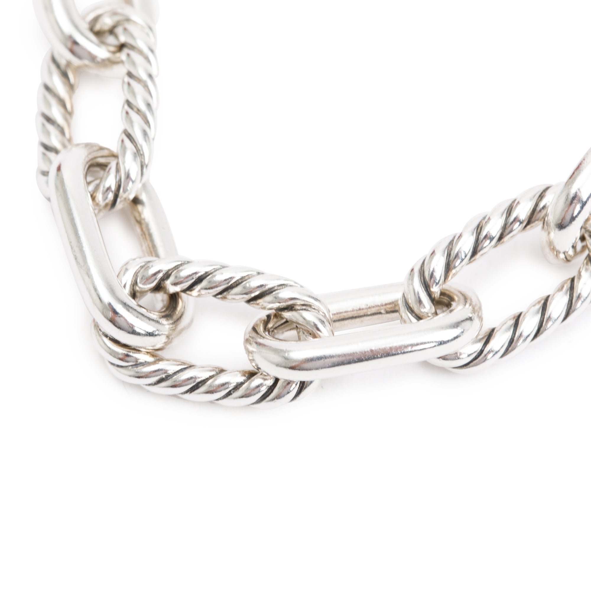 David Yurman Sterling Silver 8.5MM Madison Chain Bracelet