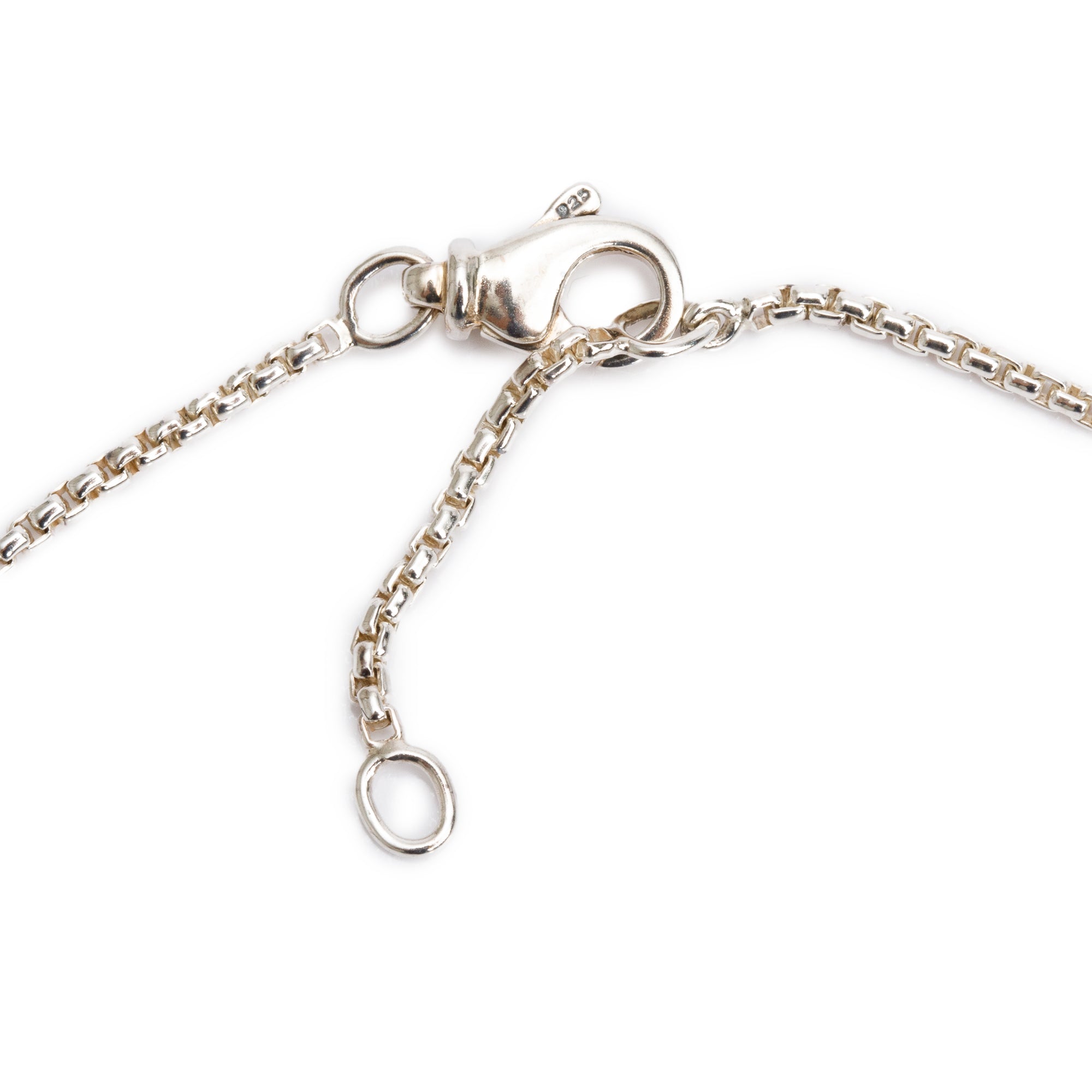 David Yurman Sterling Silver Blue Topaz Starburst Five Station Necklace