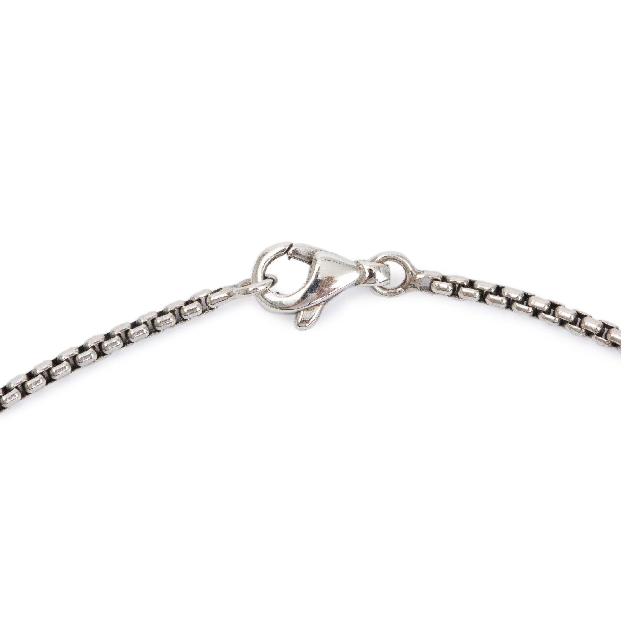 David Yurman Sterling Silver Petite Albion Pendant Necklace with Prasiolite and Diamonds