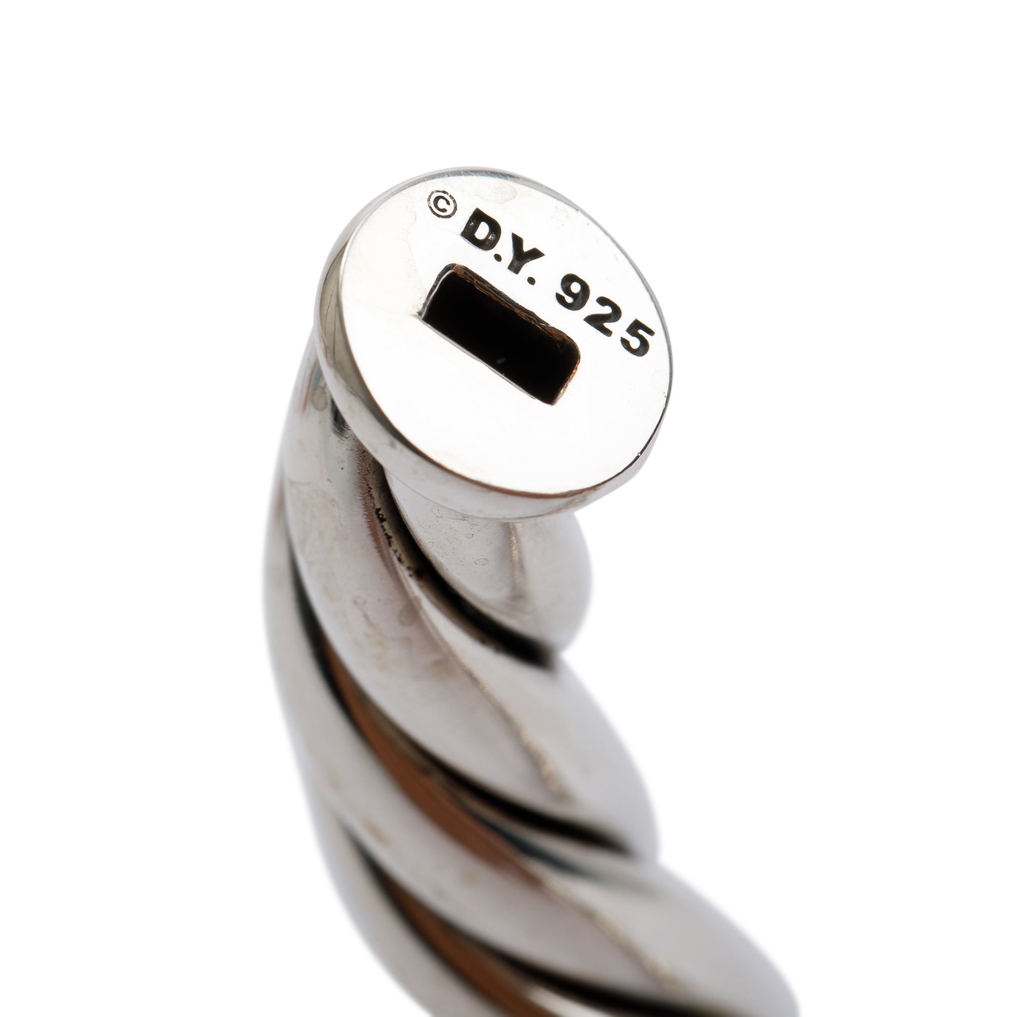 David Yurman Sterling Silver Sculpted Cable Bracelet, 9 MM