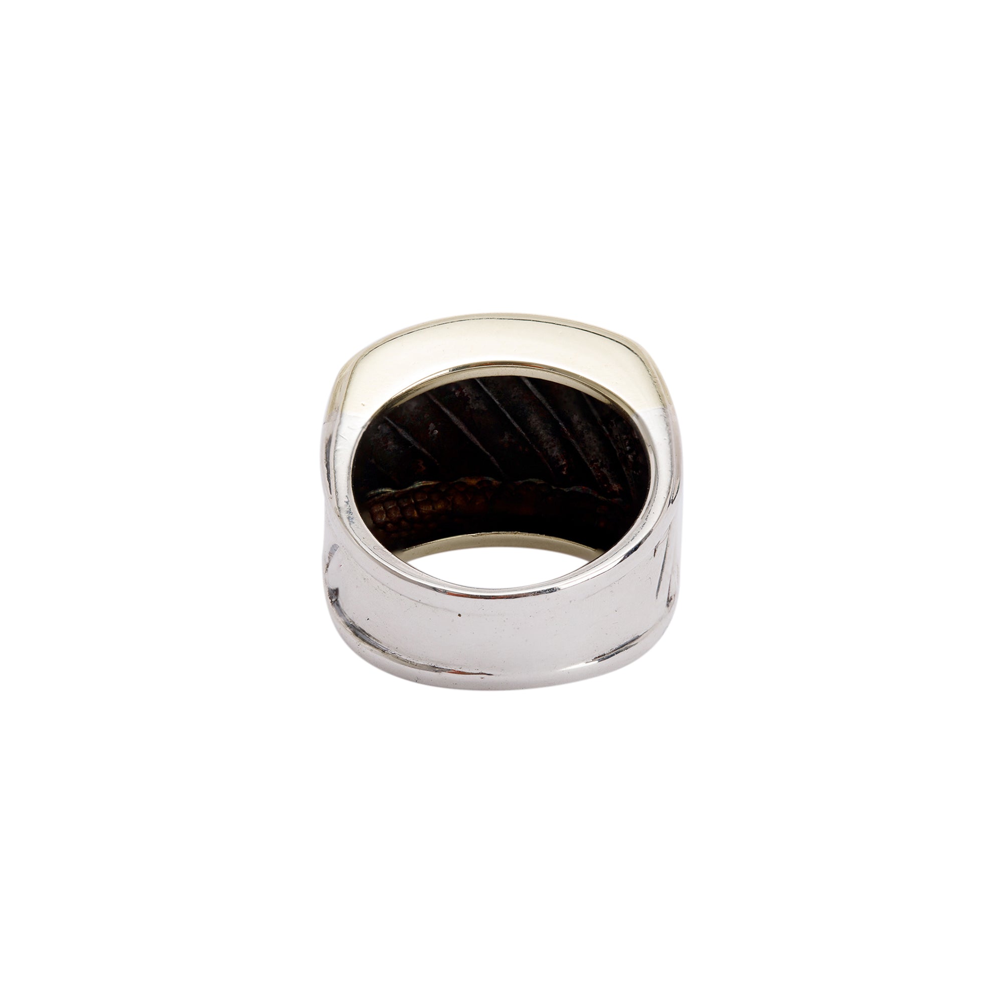 David Yurman Two-Tone Cable Cigar Band Ring