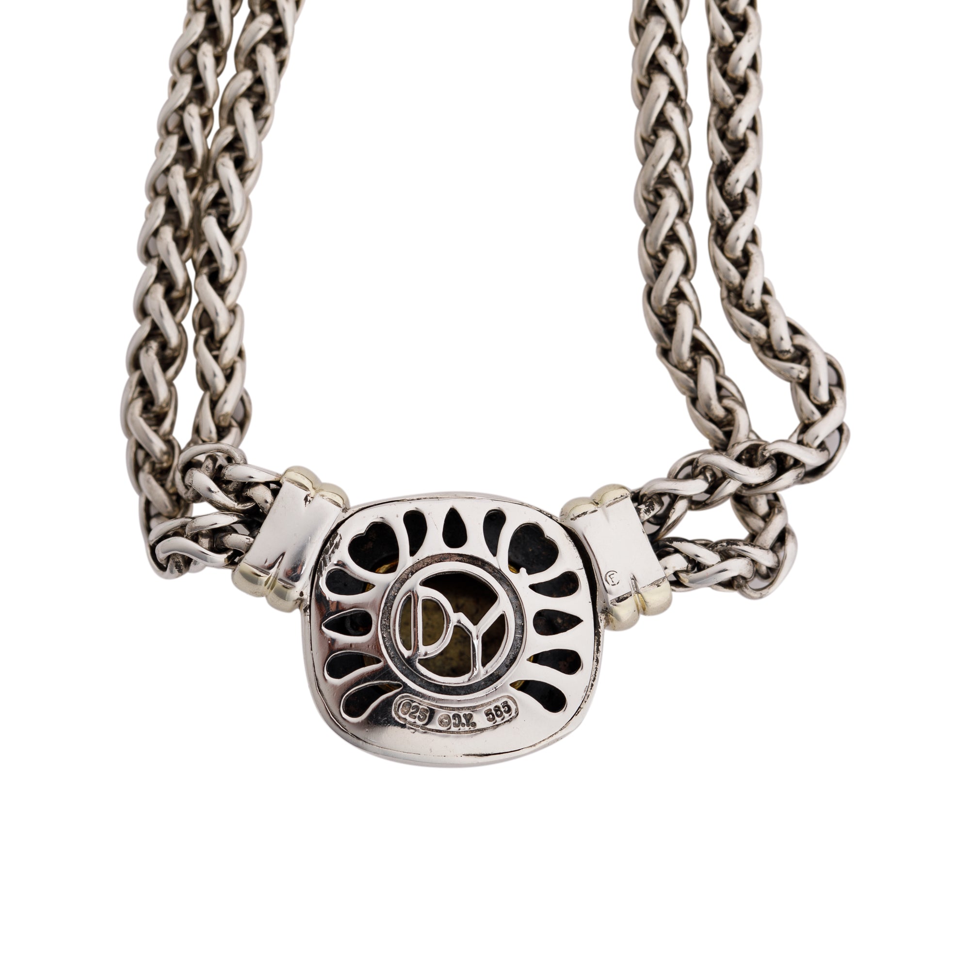 David Yurman Two-Tone Noblesse Collar Necklace