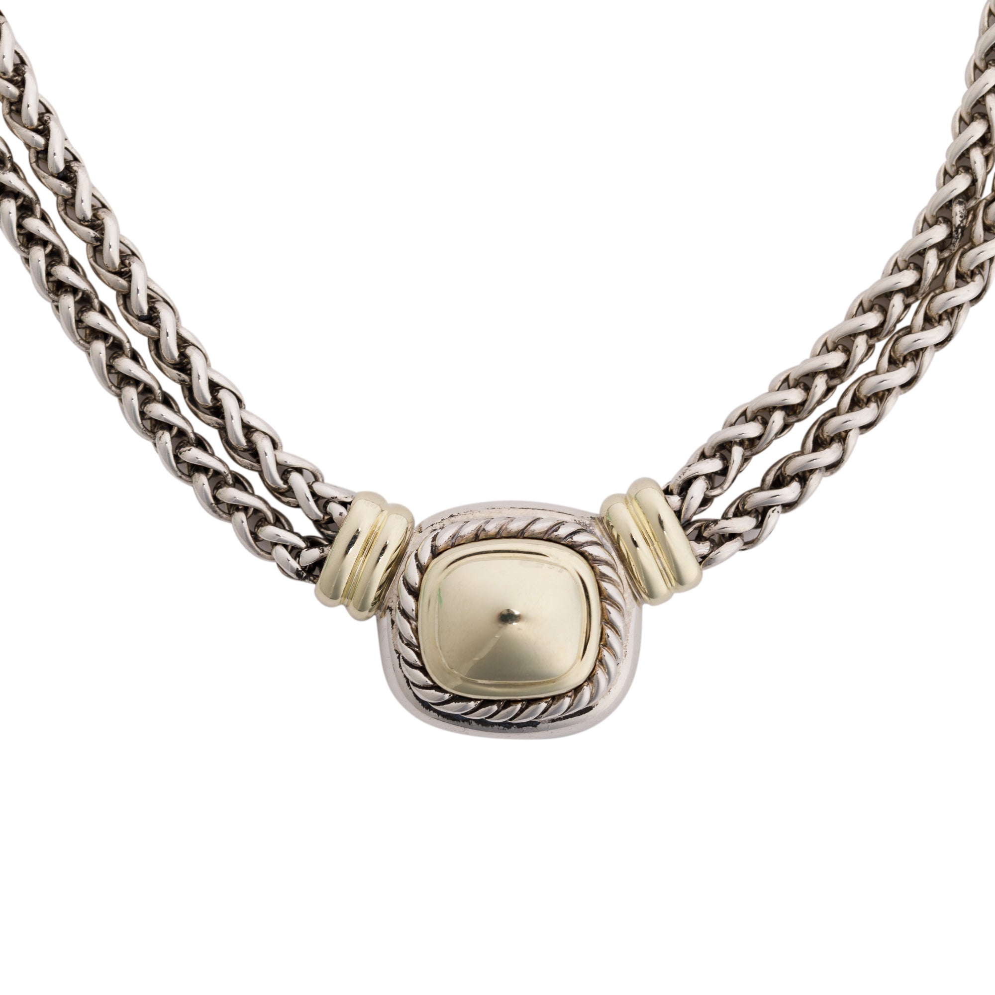 David Yurman Two-Tone Noblesse Collar Necklace
