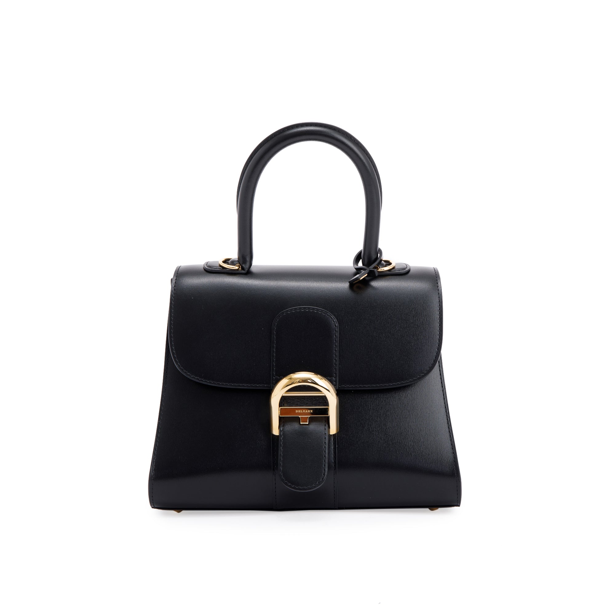 Delvaux Black Brillant PM Bag