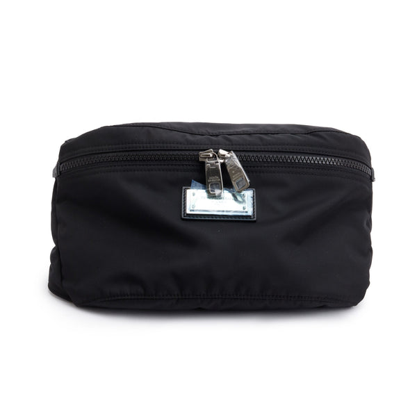 バッグ dolce&gabbana nlyon bag Dolce & Gabbana Black Nylon Logo Belt Bag w/ Box