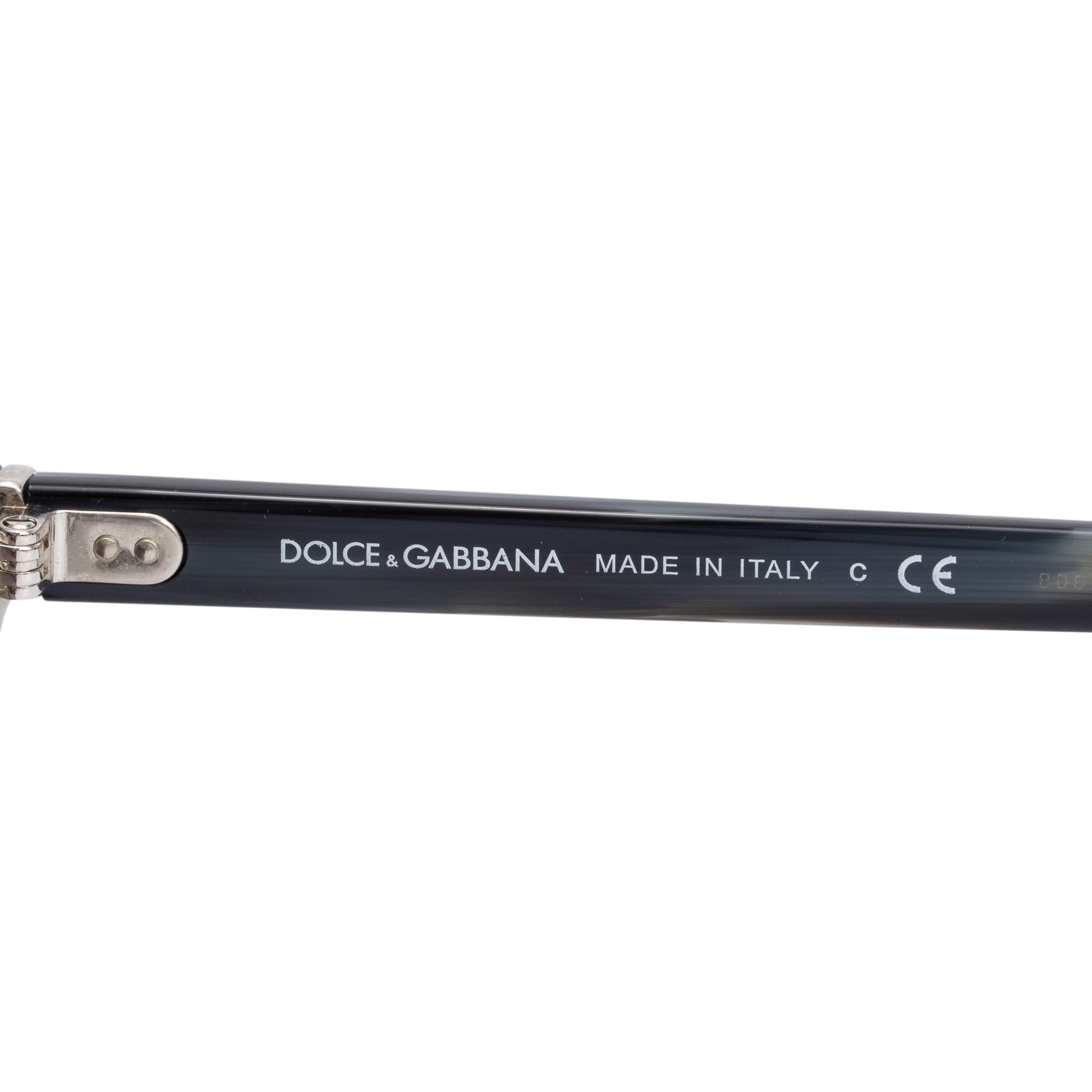 Dolce & Gabbana DG4305 Black/Grey Acetate Sunglasses w/ Box