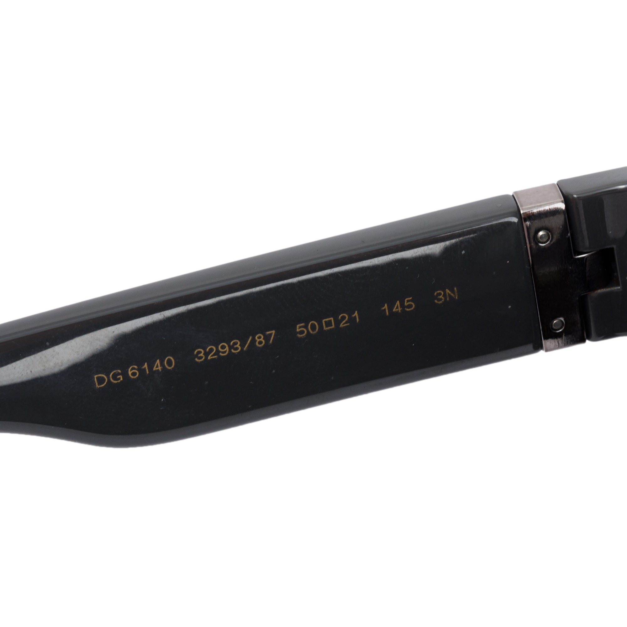 Dolce & Gabbana DG6140 Grey Acetate Square Sunglasses w/ Case