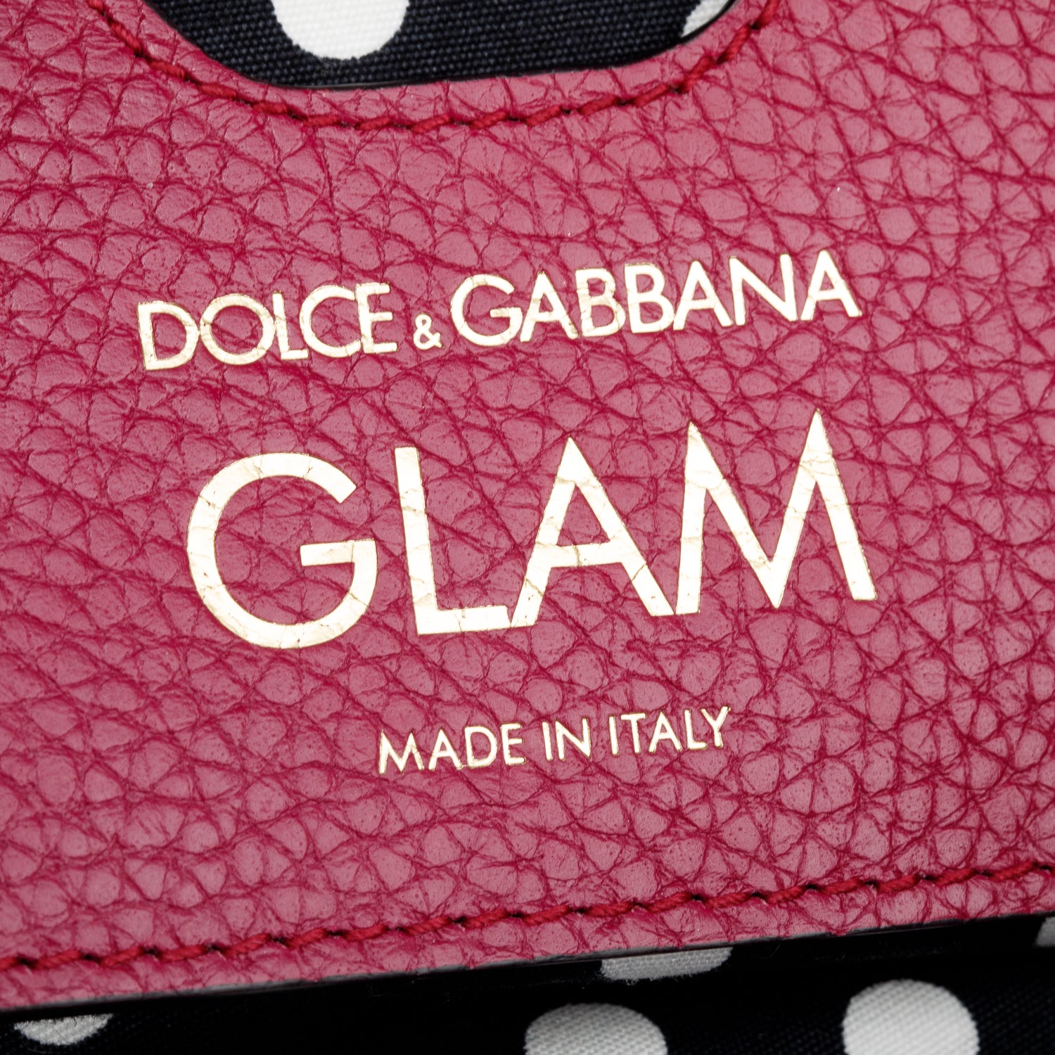Dolce & Gabbana Purple Calfskin Leather Pom Pom Glam Camera Crossbody Bag
