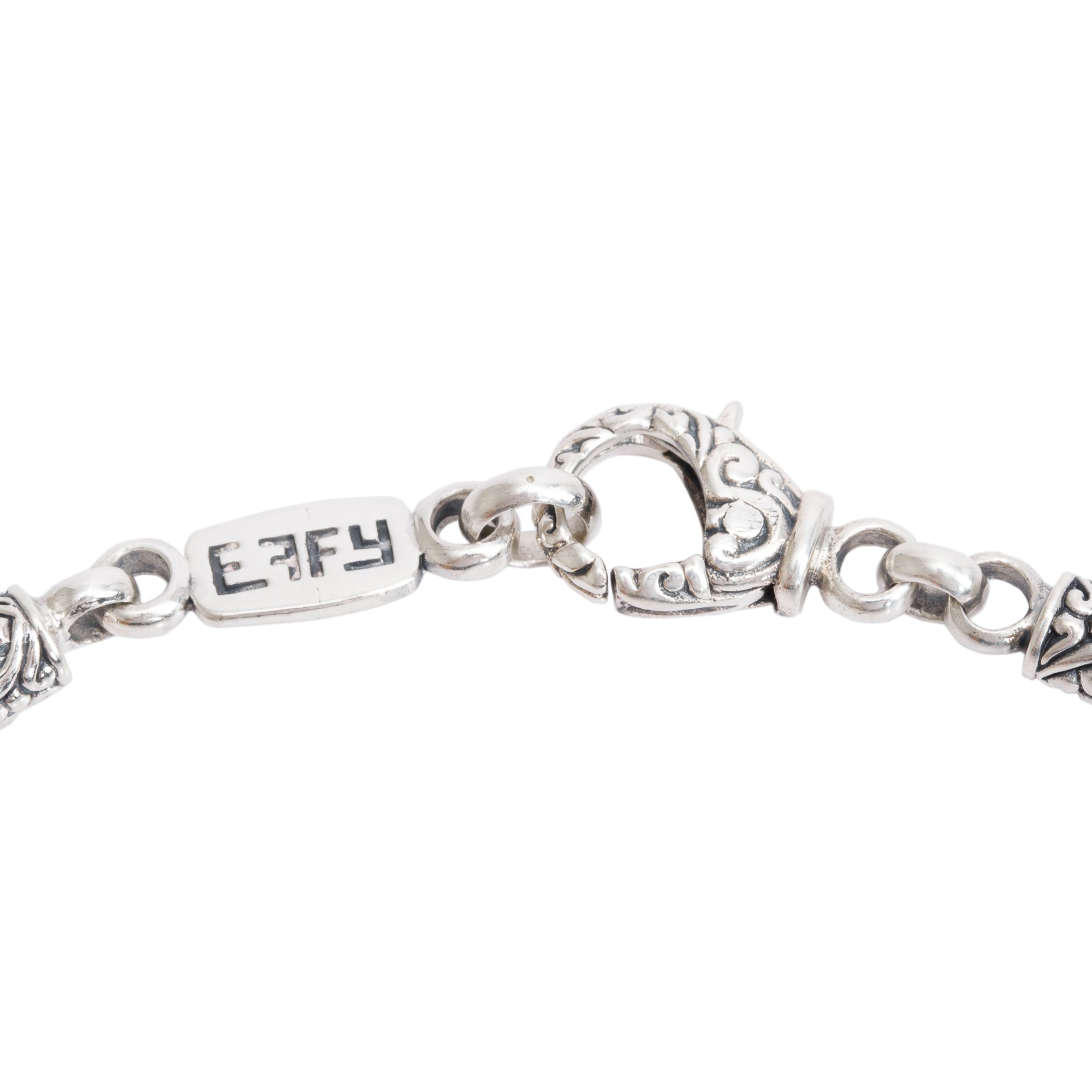 Effy Sterling Silver & 18k Yellow Gold Multi Gemstone Heart Pendant Necklace