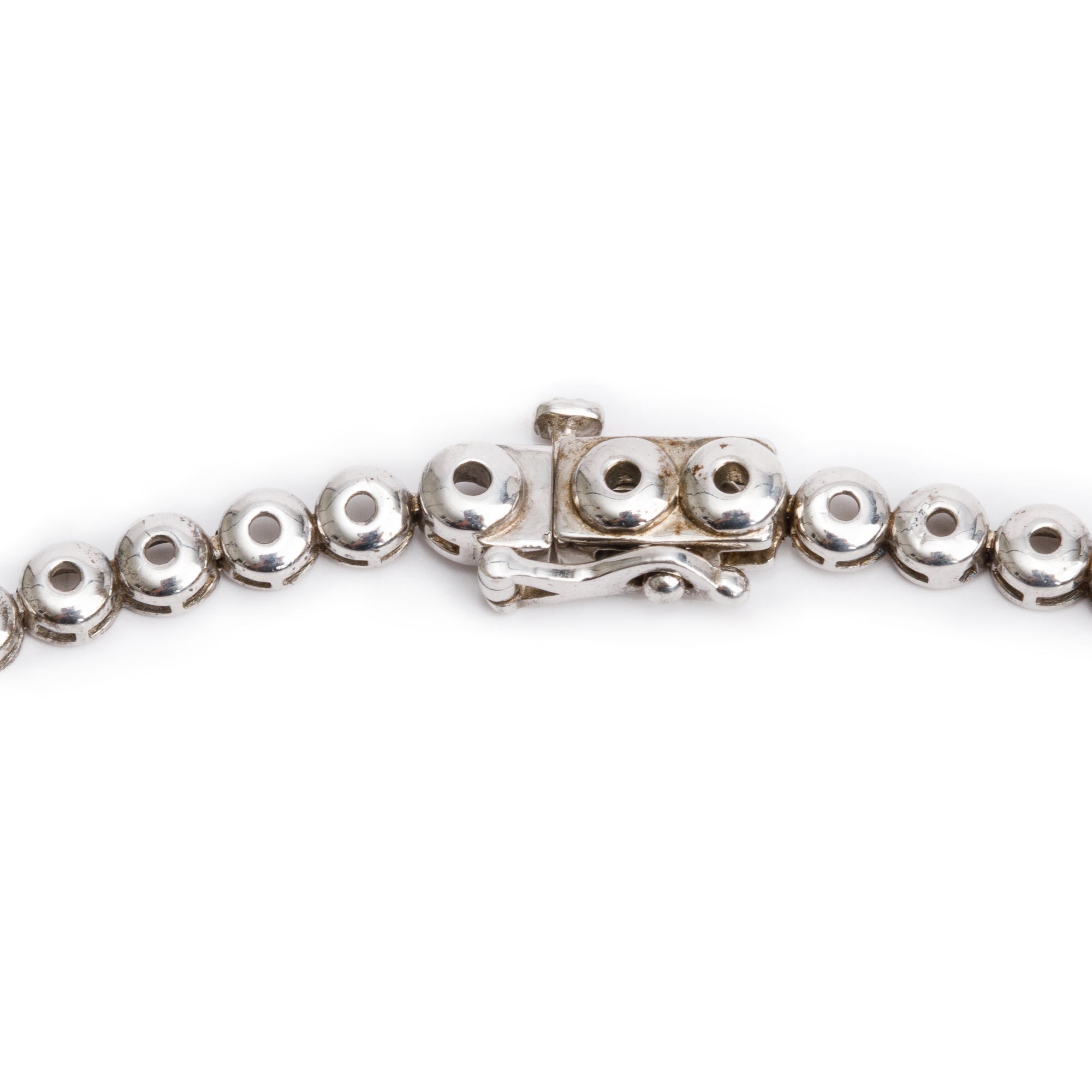 Effy Sterling Silver Diamond Necklace w/ Box