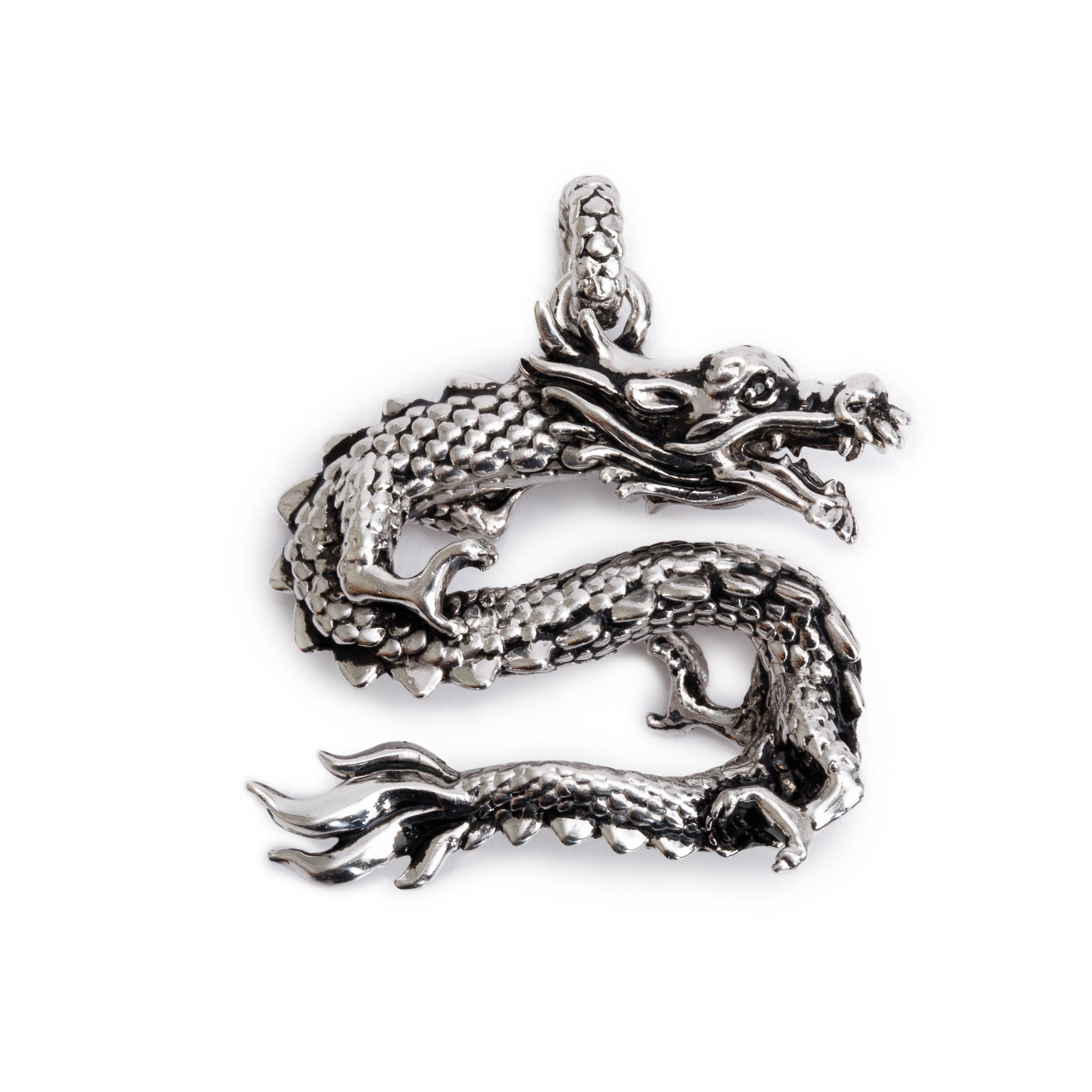Effy Sterling Silver Dragon Pendant