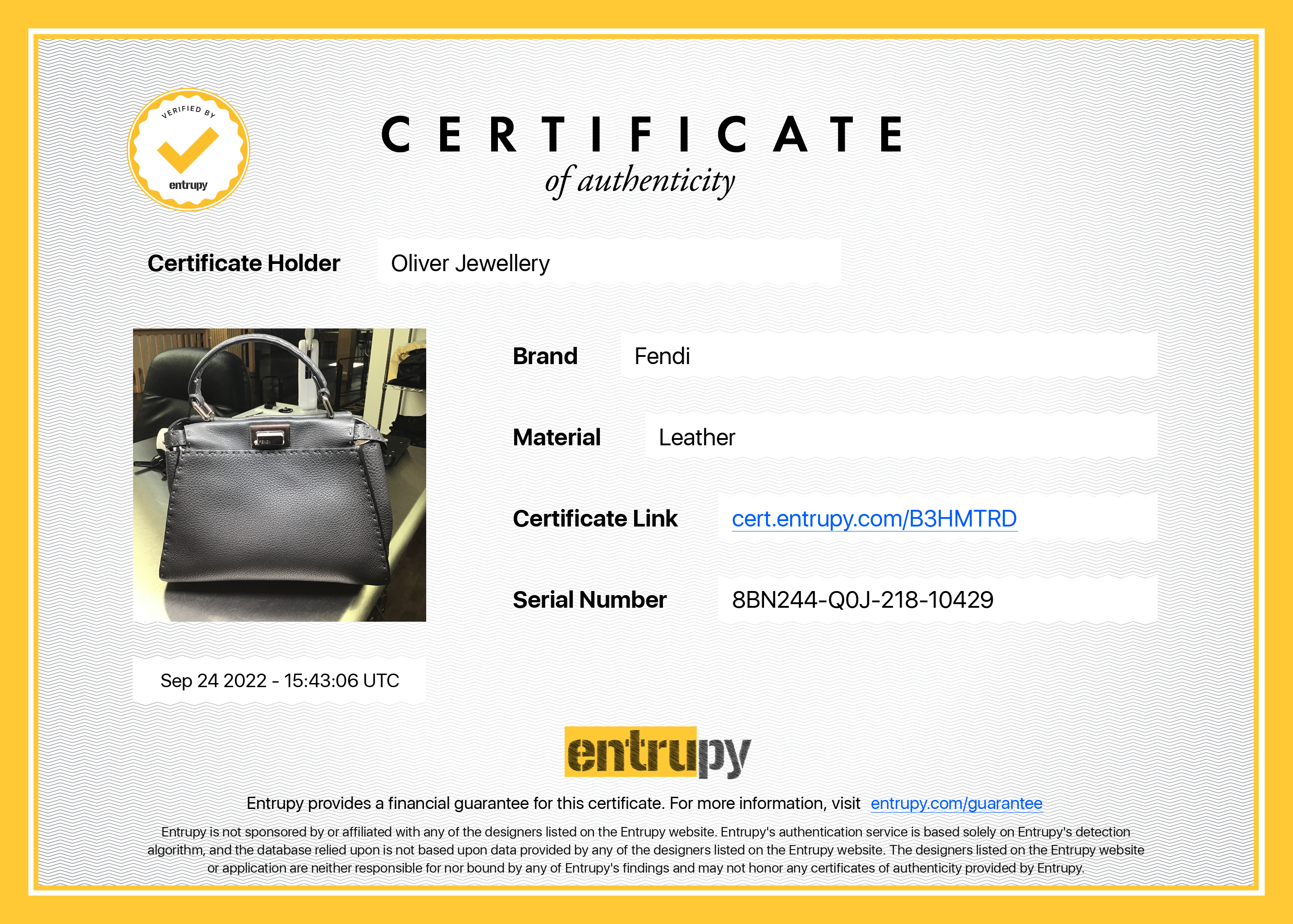 Fendi 2021 Mini Selleria Peekaboo Bag