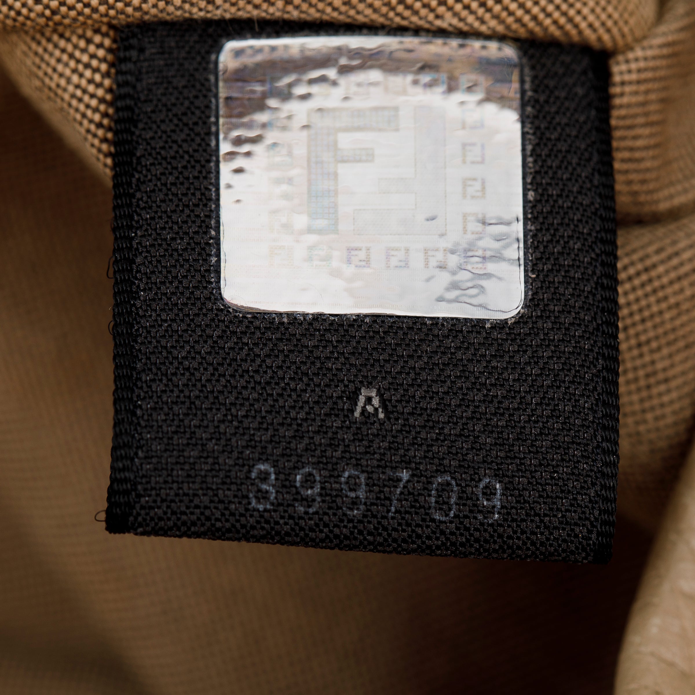 Fendi Beige Zucchino Vitello Shopping Tote