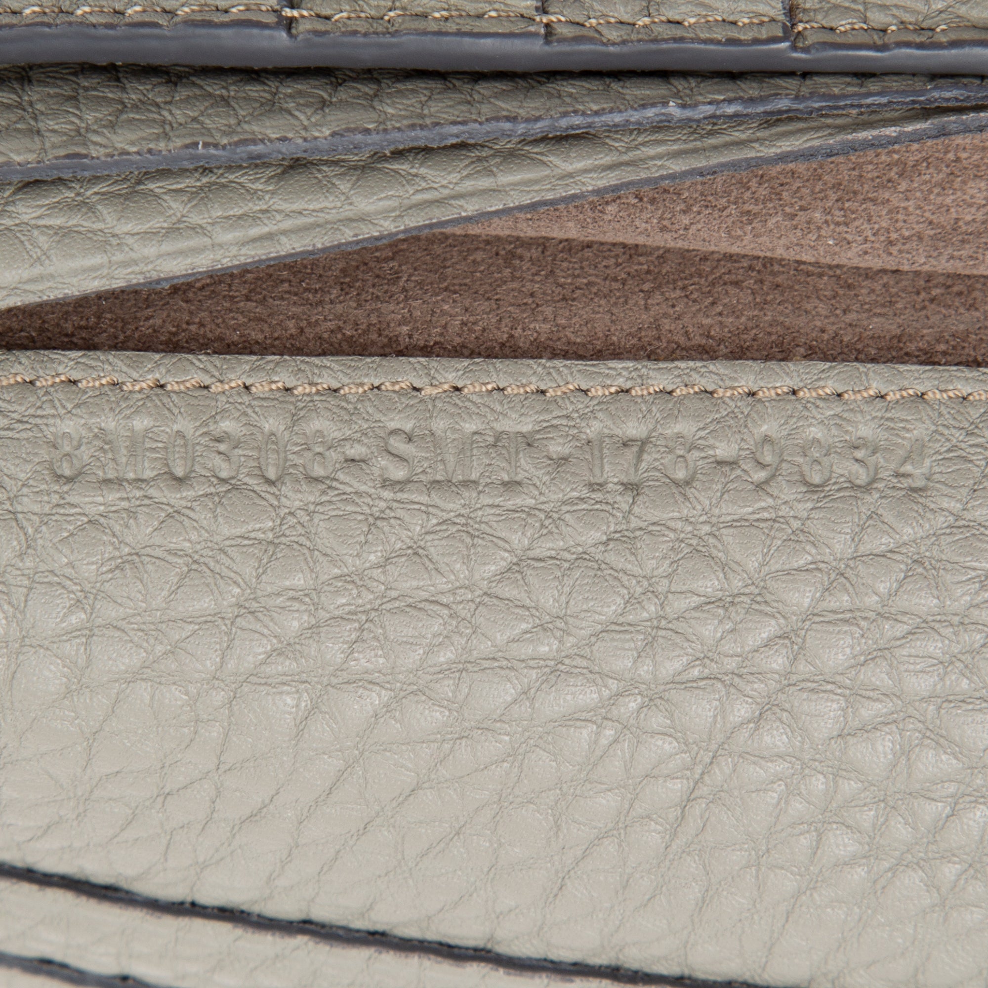 Fendi Bicolor Selleria Peekaboo Continental Wallet w/ Box