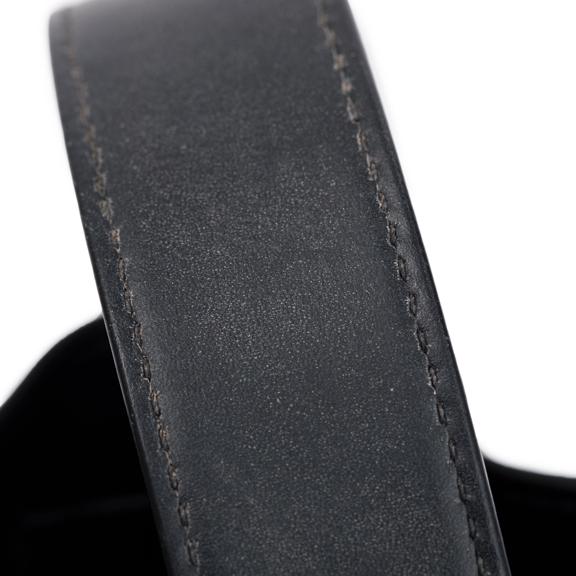 Fendi Black Mesh Leather Trimmed Mini Mon Tresor Bucket Bag