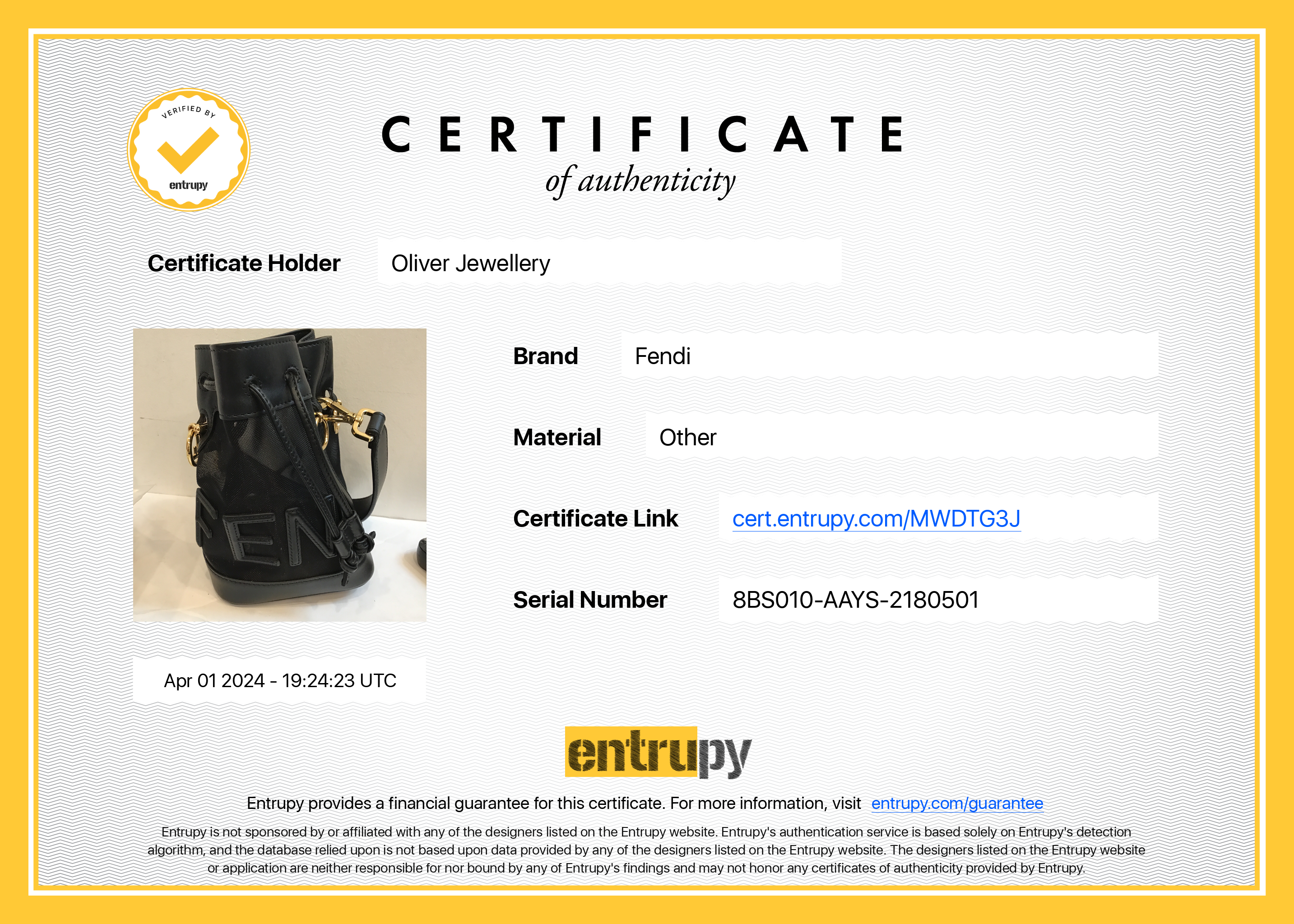 Fendi Black Mesh Leather Trimmed Mini Mon Tresor Bucket Bag