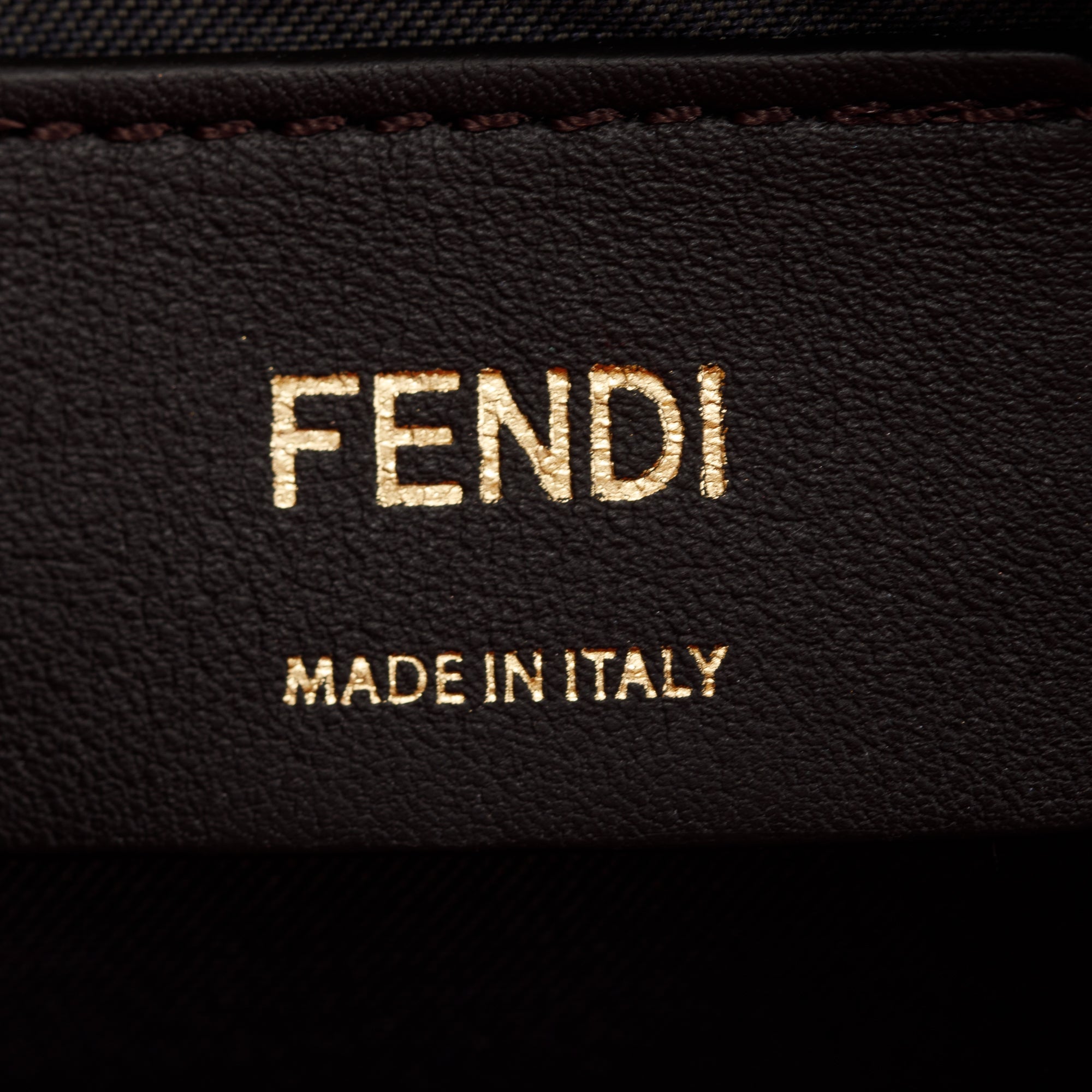 Fendi Brown FF Zucca Embossed and Red Leather F is Fendi Convertible Belt Bag