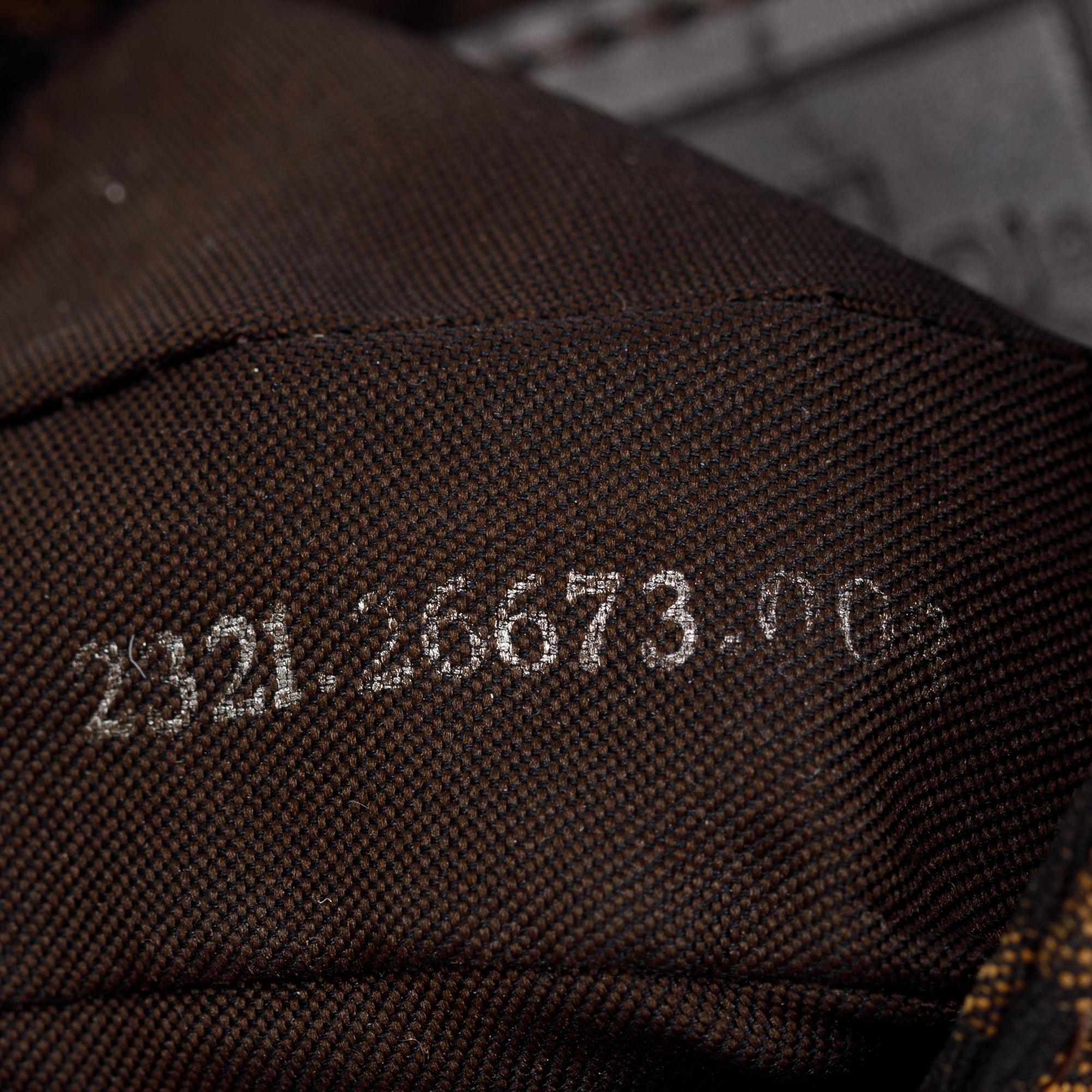 Fendi Brown FF Zucca Micro Baguette Hobo