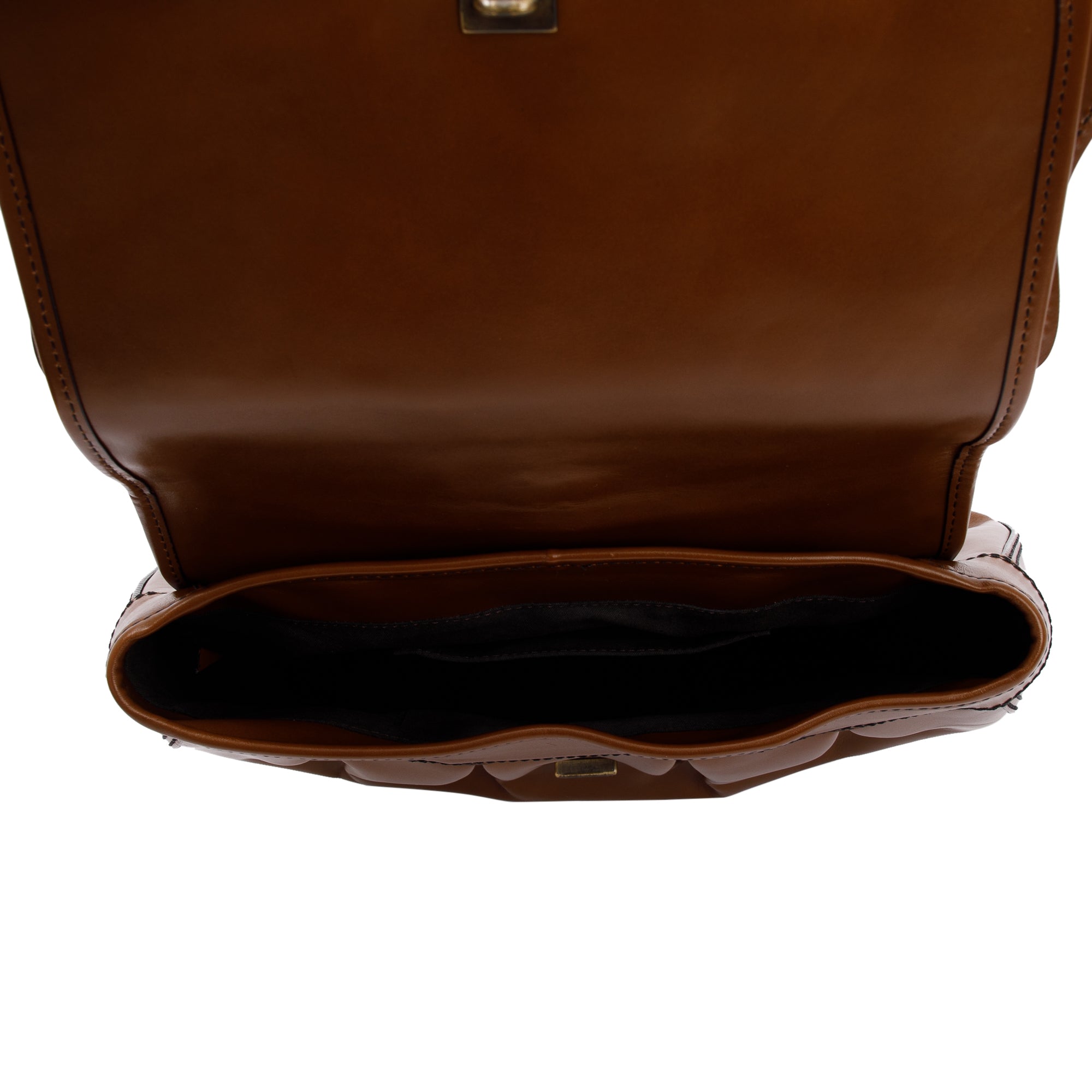 Fendi Brown Leather B Bag