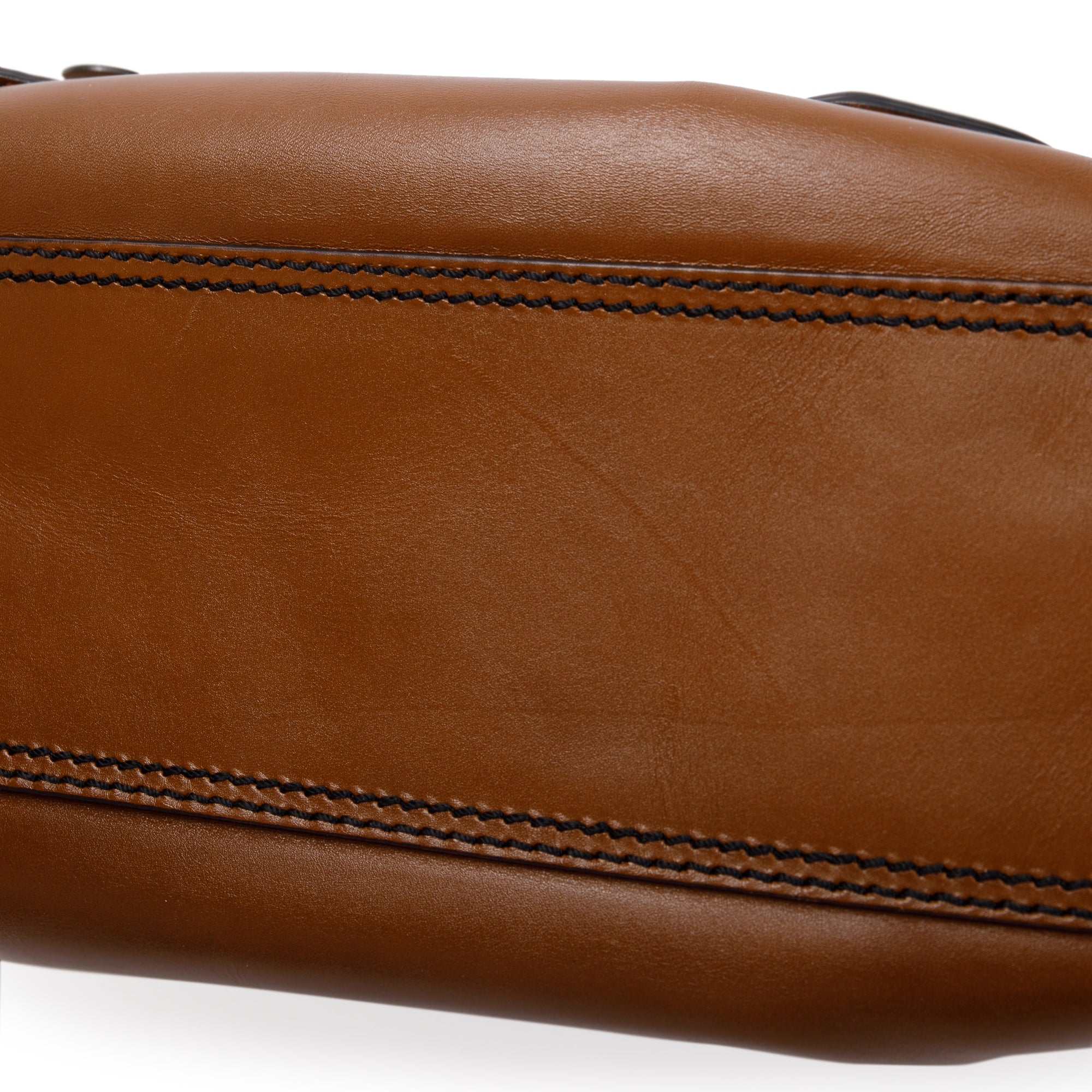 Fendi Brown Leather B Bag