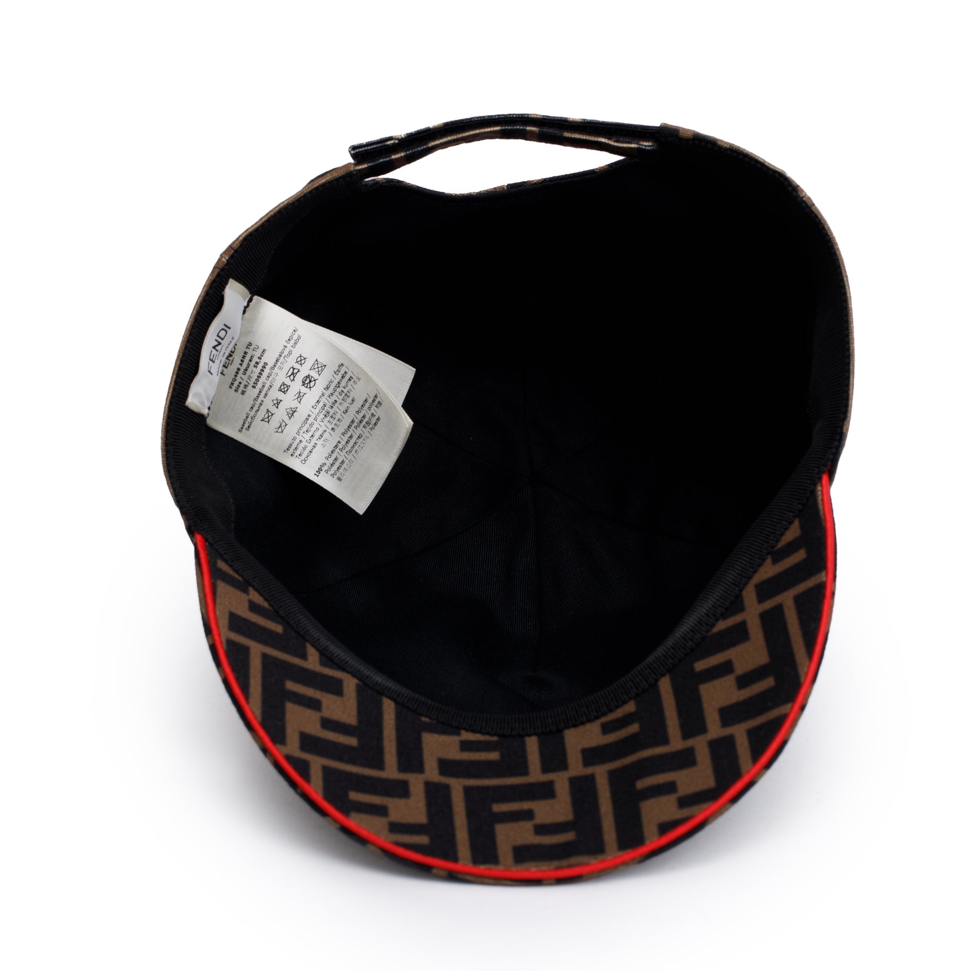 Fendi Brown Zucca FF Baseball Hat, Size M 58 – Oliver Jewellery