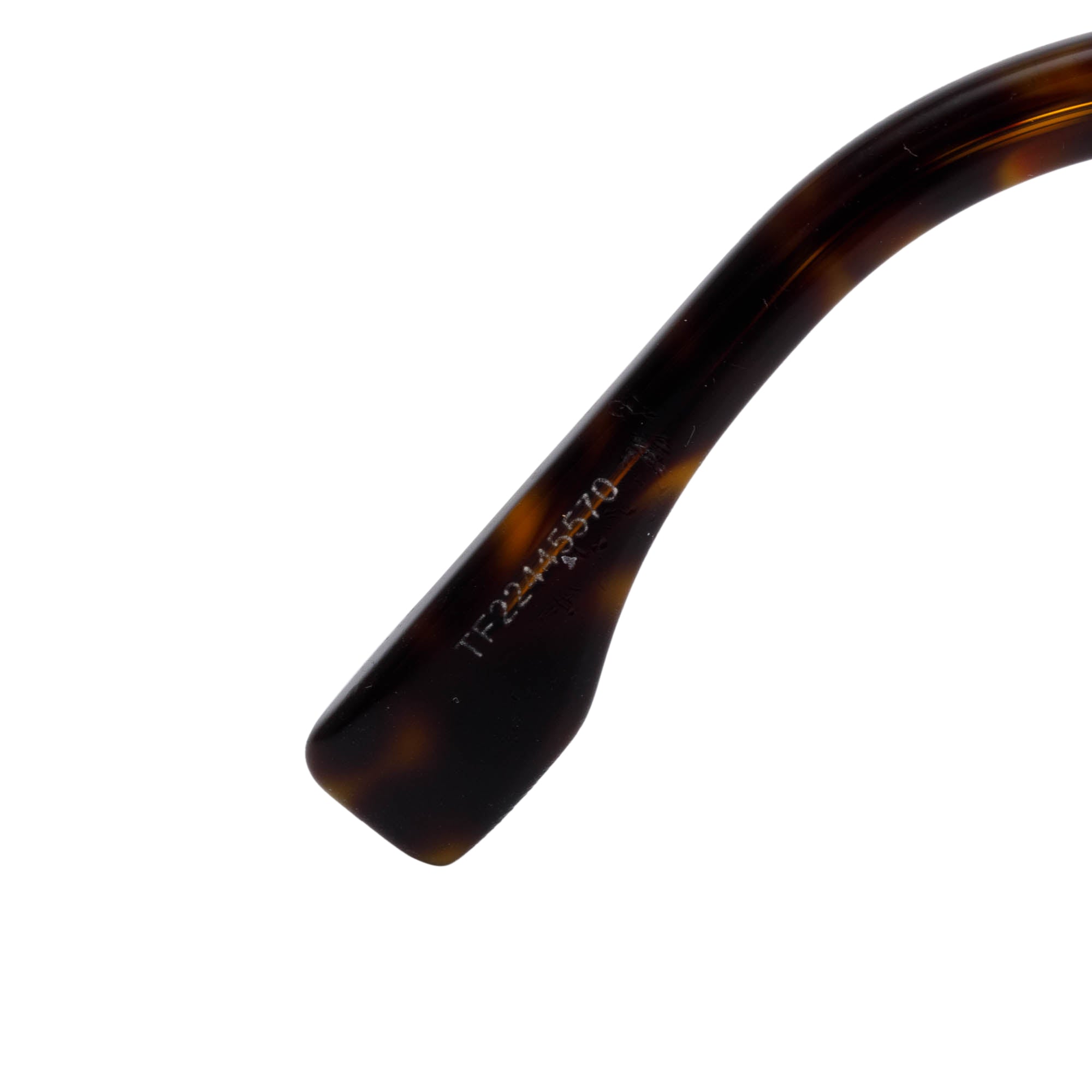 Fendi FE400088U Havana Acetate Cat-Eye Sunglasses w/ Pouch